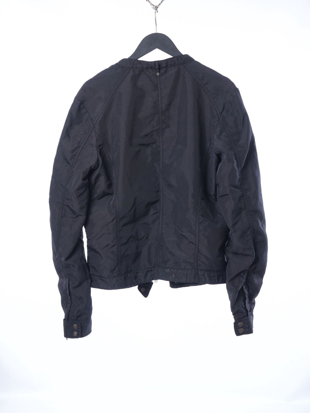 Diesel Vintage Y2K DIESEL Racing Biker Nylon Bomber Jacket Size US L / EU 52-54 / 3 - 7 Thumbnail