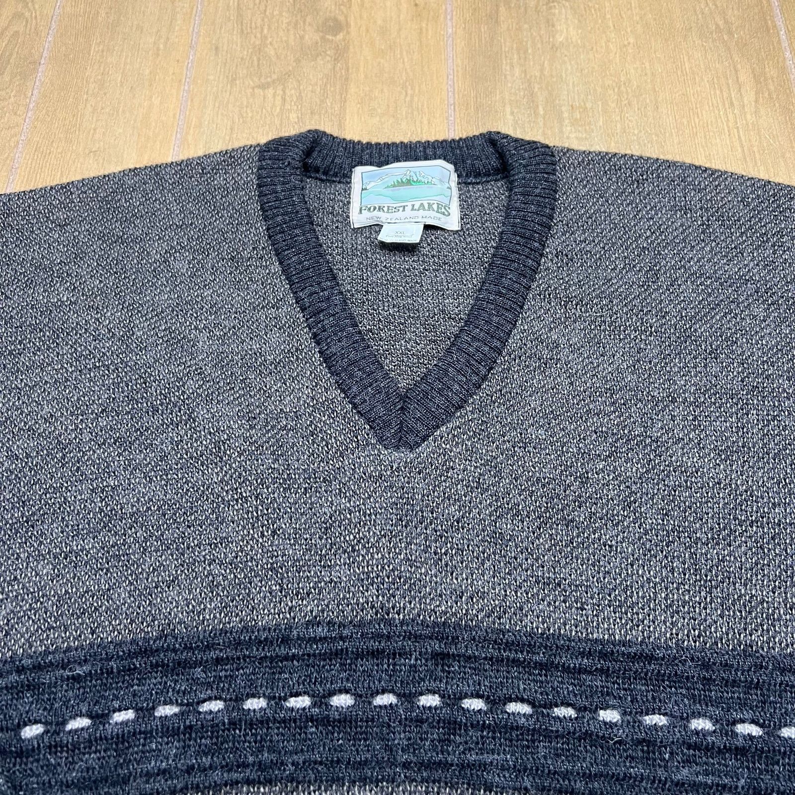 Vintage Vintage 90s Forest Lakes New Zealand Wool Sweater Mens XXL Size US XXL / EU 58 / 5 - 9 Thumbnail