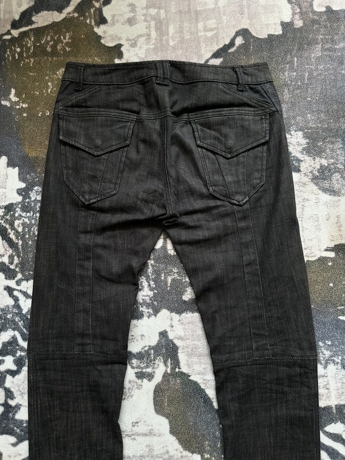 Diesel SS2007 Diesel Piccato spiral hybrid denim Size US 31 - 7 Thumbnail