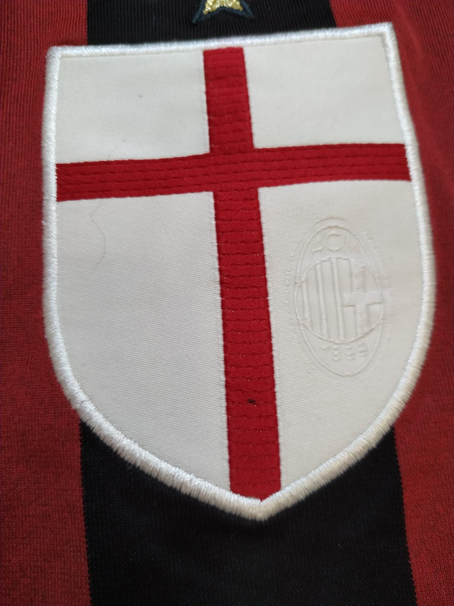 Adidas AC Milan 2015 home jersey kit S soccer Size US S / EU 44-46 / 1 - 4 Thumbnail