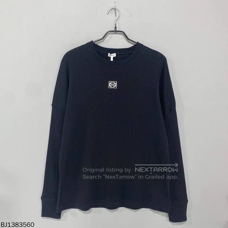 Loewe Loewe Embroidered Logo Knit Sweater Size US XS / EU 42 / 0 - 1 Thumbnail