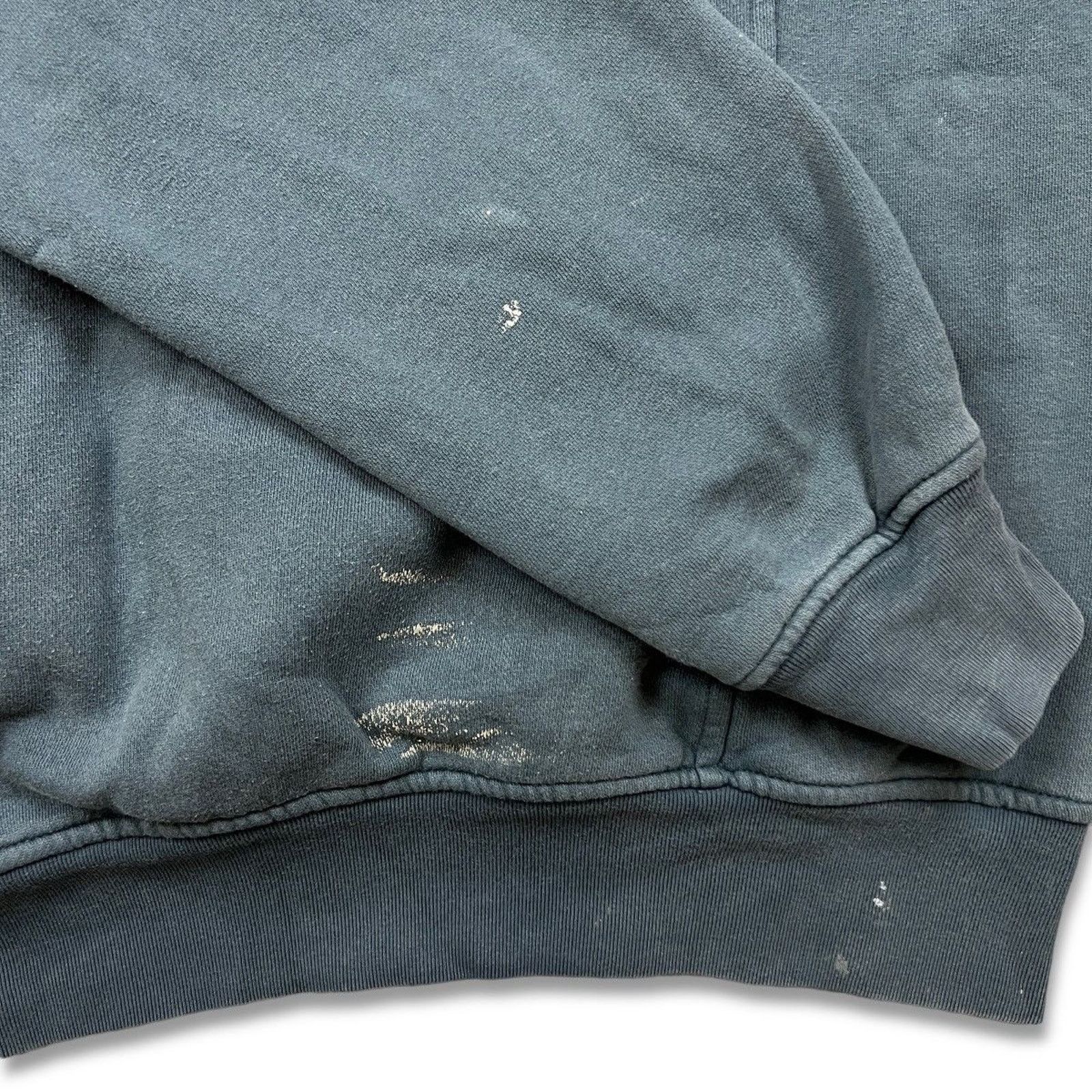 Dickies × Vintage Vintage Dickies Hoodie Paint Stain Distressed Work Pullover Size US L / EU 52-54 / 3 - 6 Thumbnail
