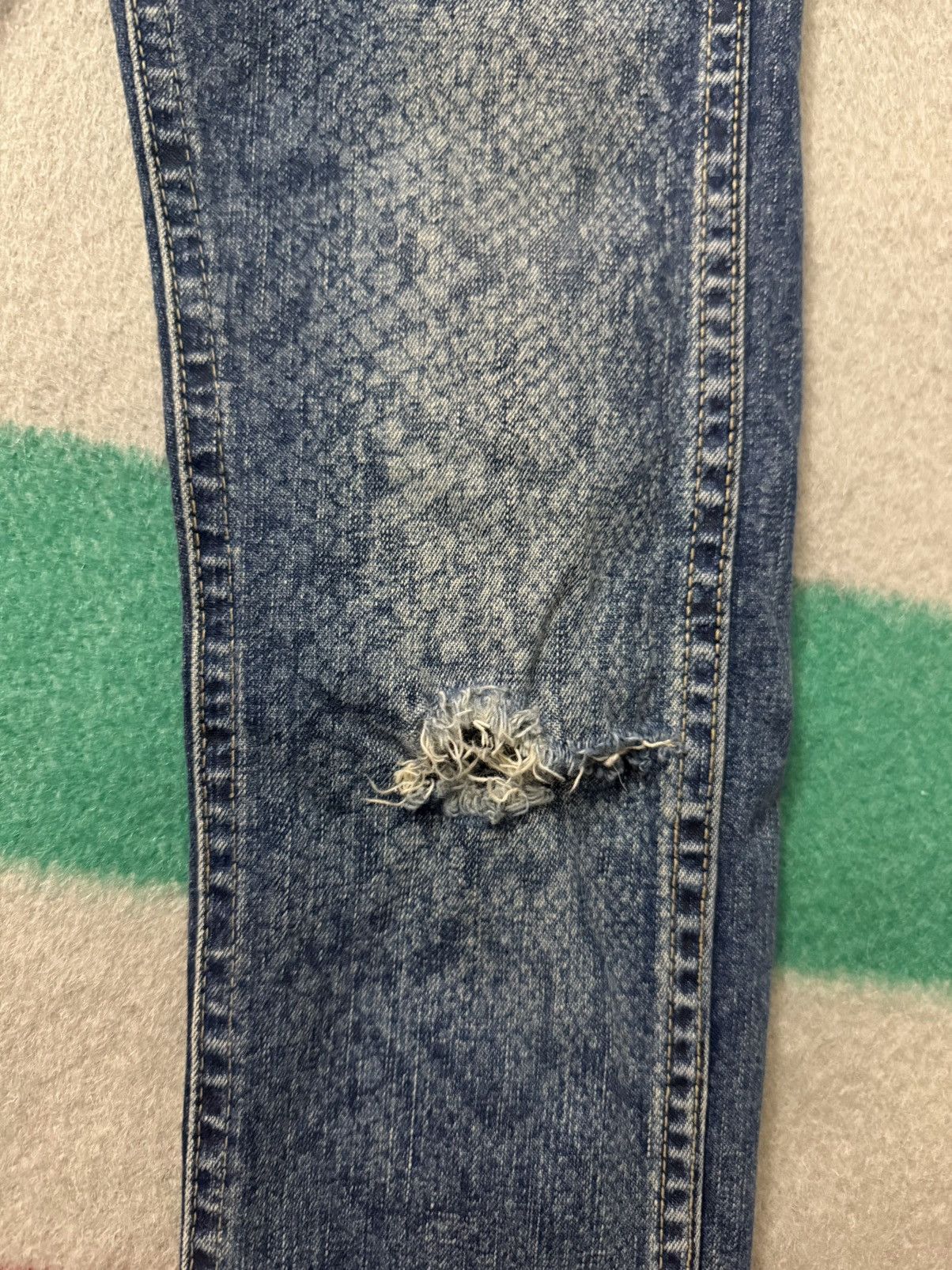 Hysteric Glamour Hysteric Glamour Mini Snakeskin Jeans 24 Waist 25 Inseam Size 24" / US 00 / IT 34 - 9 Thumbnail