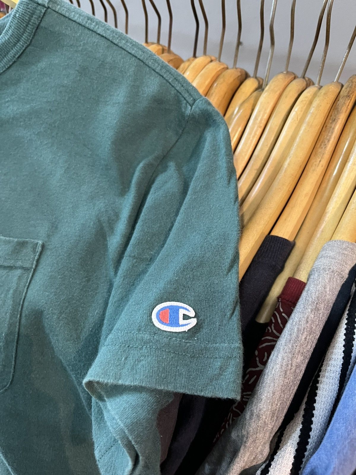 Champion Vintage Pocket tee champion shirt short sleeve Size US M / EU 48-50 / 2 - 5 Thumbnail