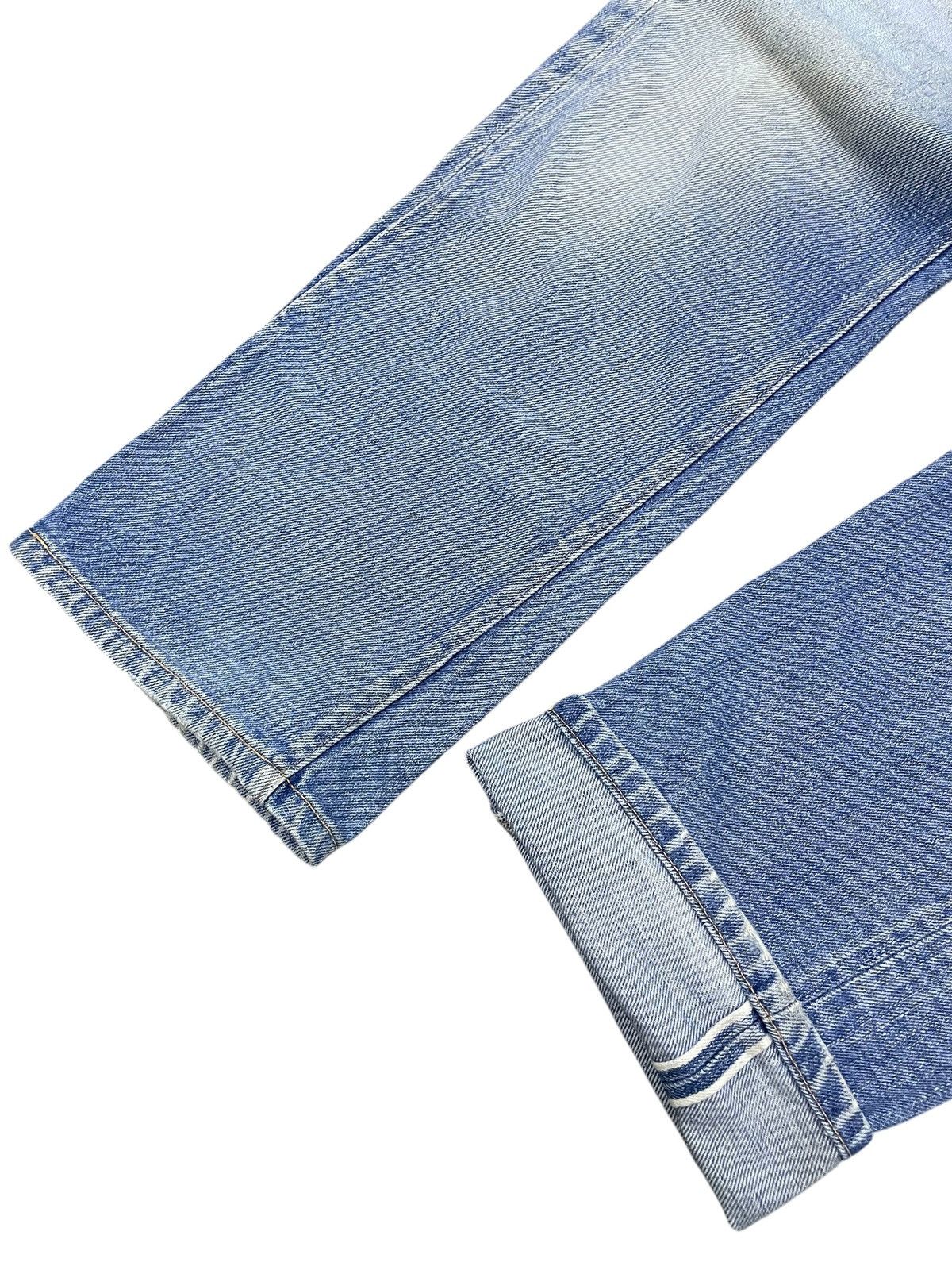 Levi's 60s Levis 501 Rindem Blank R Selvedge Top Button #6 Jeans Size US 30 / EU 46 - 6 Thumbnail