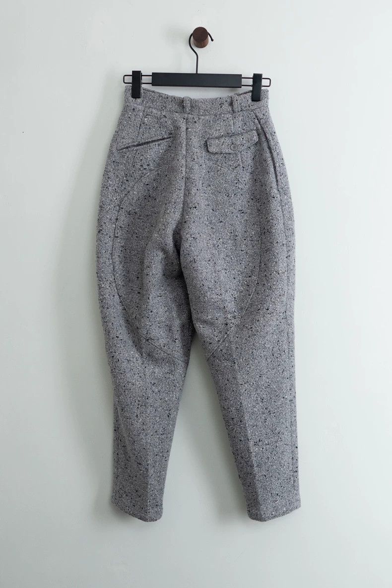 Yohji Yamamoto Yohji Yamamoto size os Cocoon-shaped tapered sesame-grain Size US 28 / EU 44 - 2 Thumbnail
