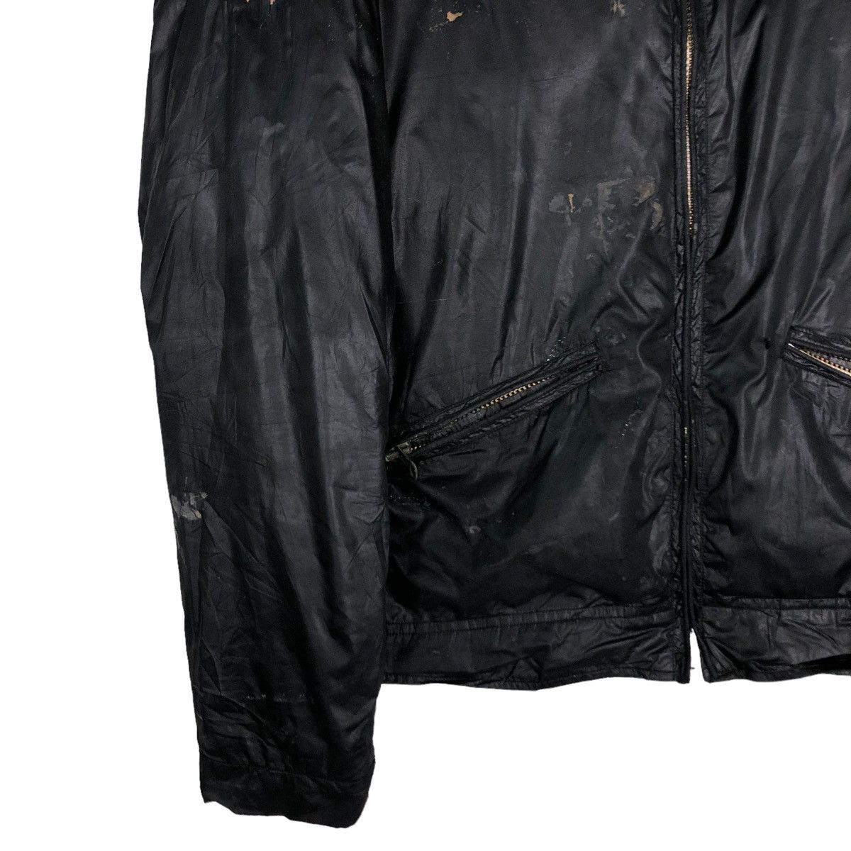 Japanese Brand VINTAGE BIKER JACKET PUNK DESIGN PARACHUTE REALMASTER STEEL Size US M / EU 48-50 / 2 - 6 Thumbnail