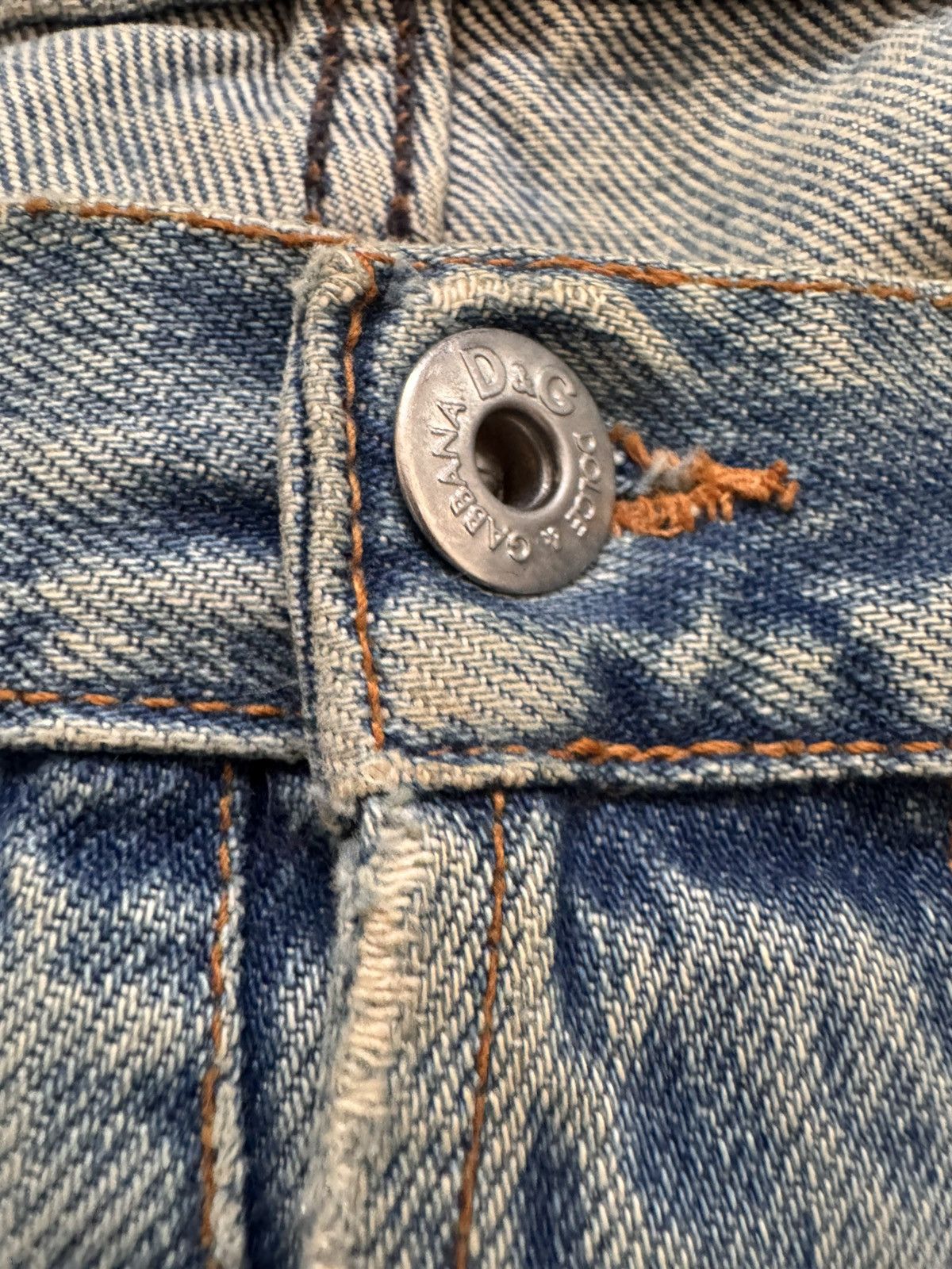 Dolce & Gabbana DISTRESSED SELVEDGE JEANS Size US 34 / EU 50 - 6 Thumbnail