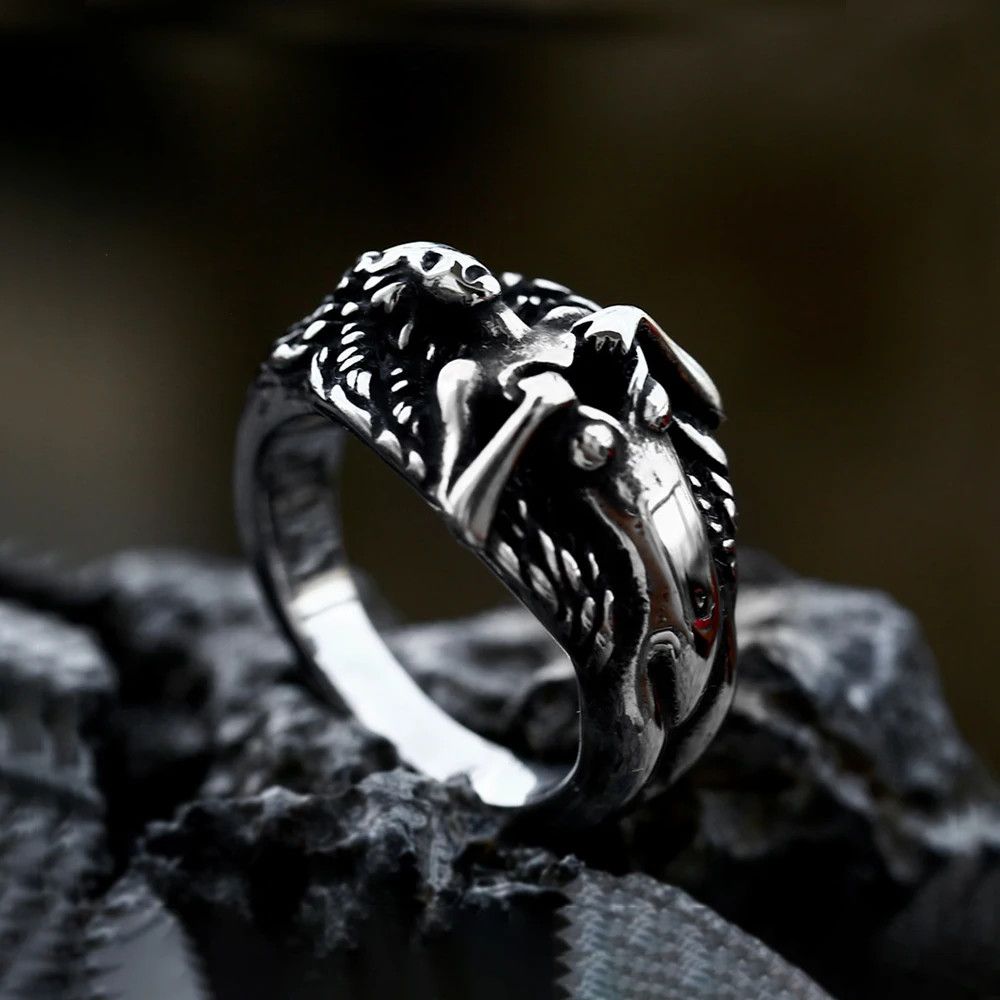 Jewelry Creative Naked Girl Goddess Ring Size ONE SIZE - 4 Thumbnail