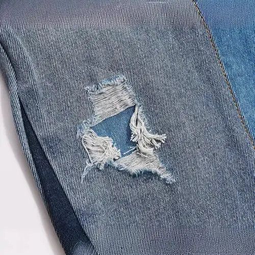 VIBE High street washed flared patchwork cargo jeans y2k Size US 32 / EU 48 - 6 Thumbnail