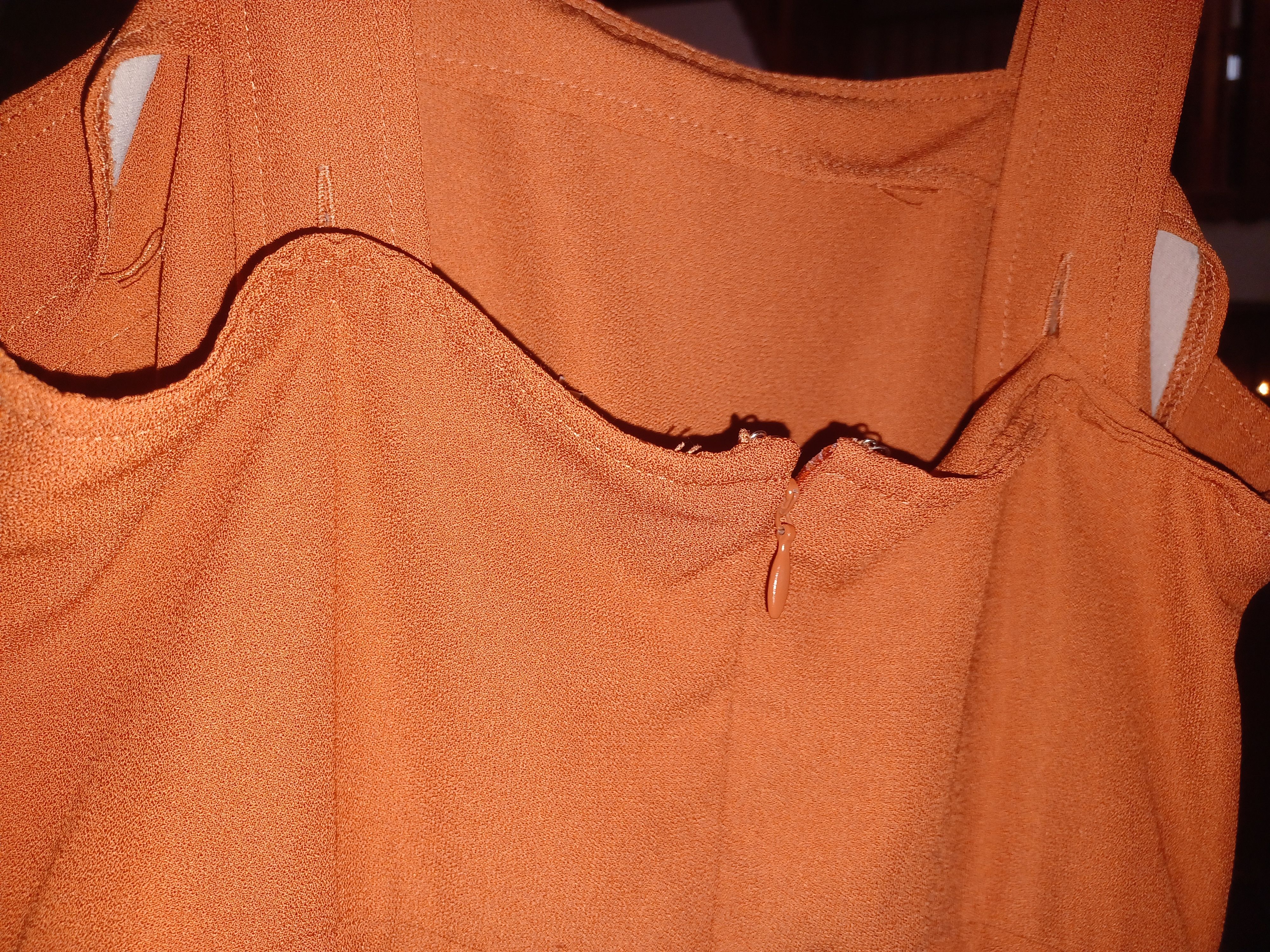 Forever 21 Forever 21 Women's Pants/Romper Wide Leg Small Rust Size 30" / US 8 / IT 44 - 4 Thumbnail