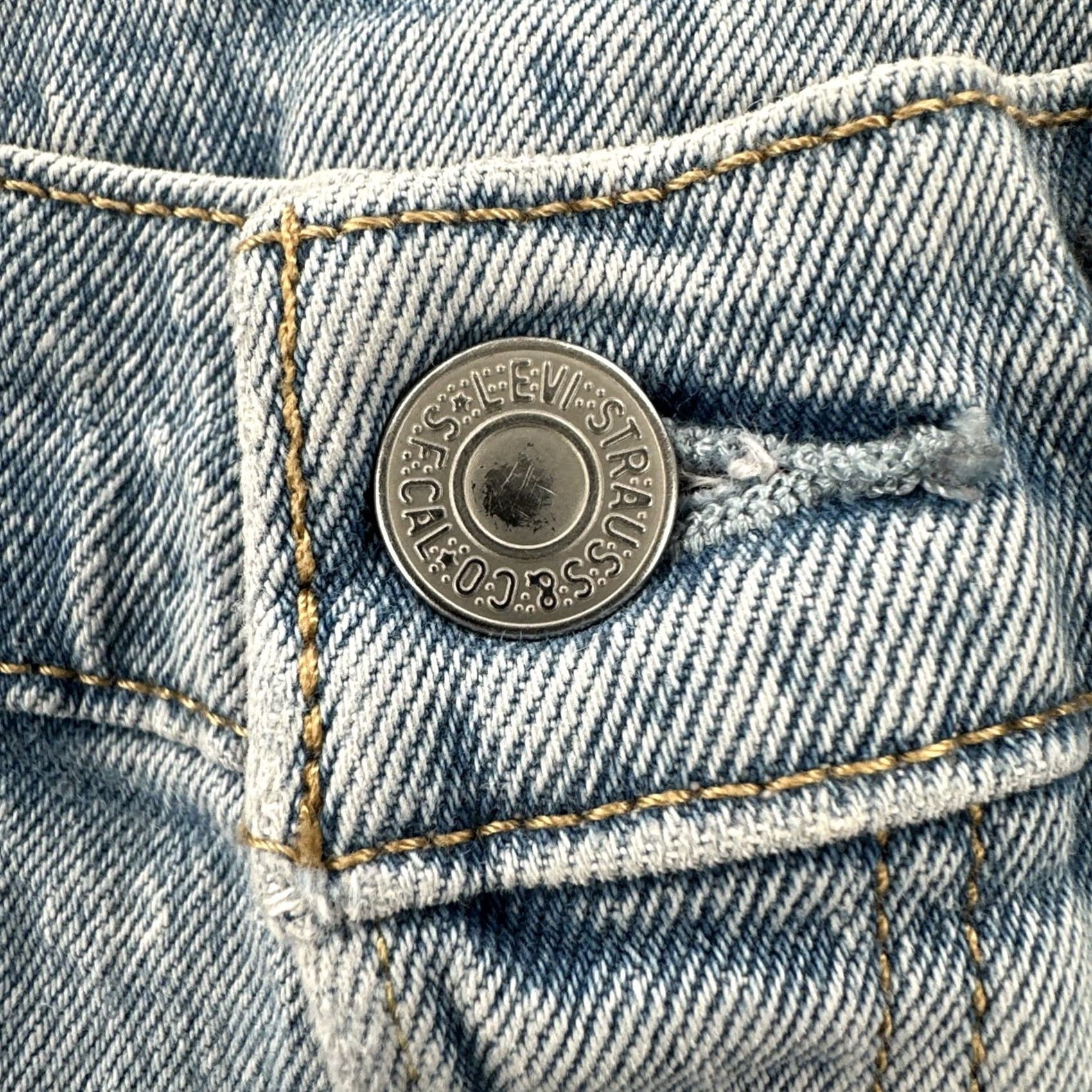 Levi's VINTAGE Levi’s 501 XX Women’s Cut-Off Denim Short Blue 26 Summer Jeans Shorts Womens Regular Fit Size 26" / US 2 / IT 38 - 5 Thumbnail