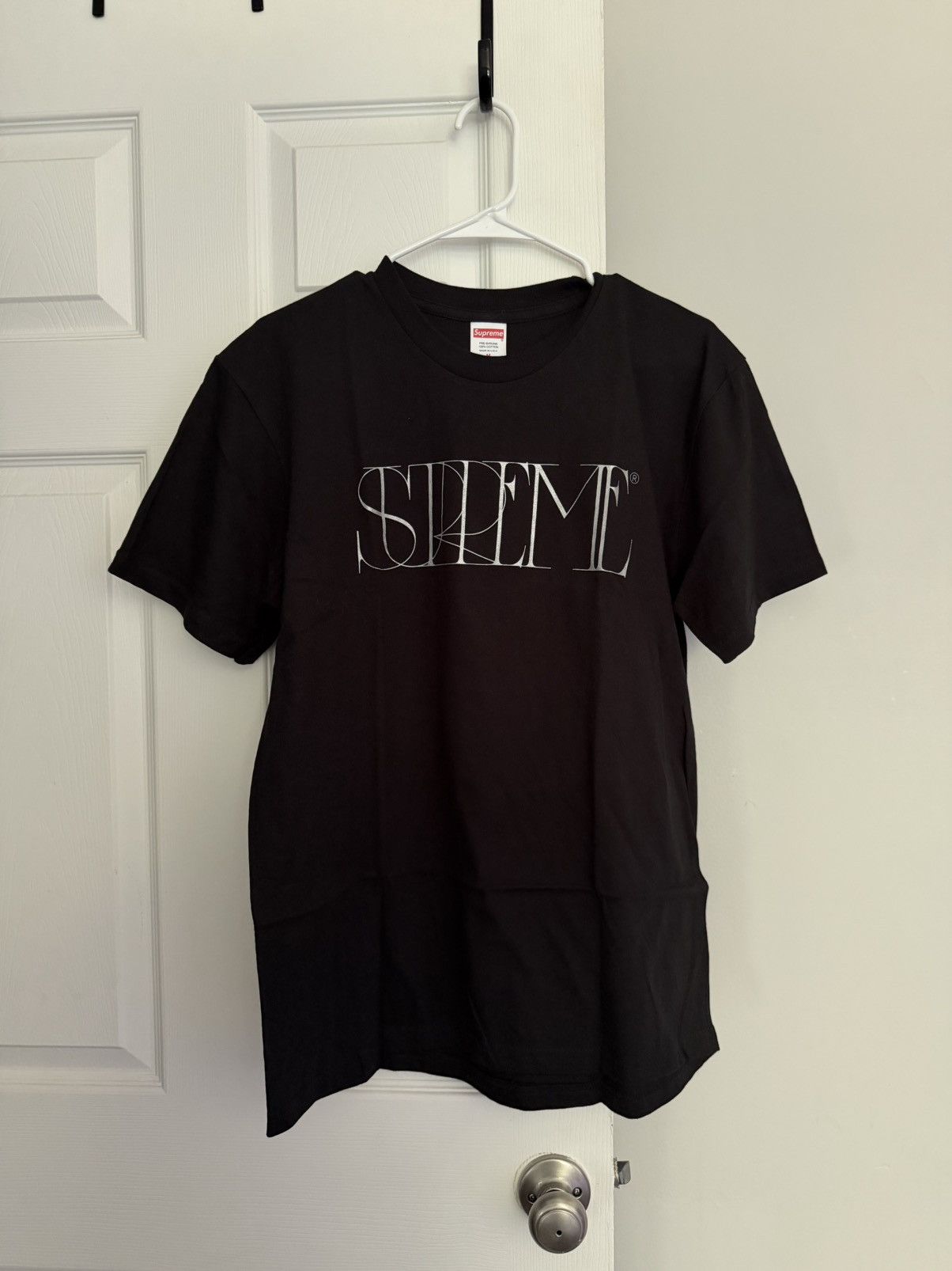 Supreme Supreme Silver/Chrome Trademark Tee Size US M / EU 48-50 / 2 - 1 Thumbnail