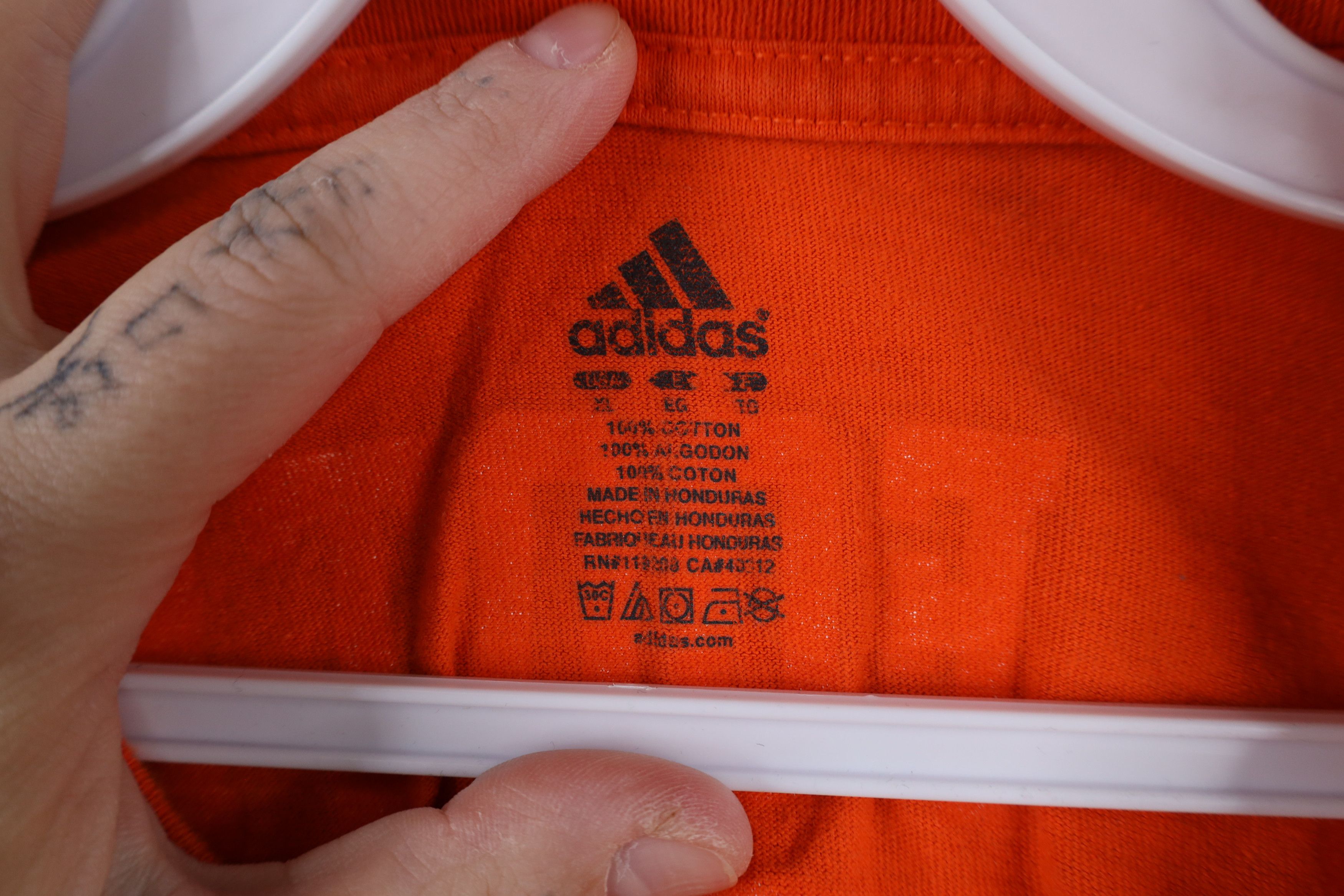 Adidas × Vintage Vintage Adidas Green State University Football T-Shirt Size US XL / EU 56 / 4 - 8 Thumbnail