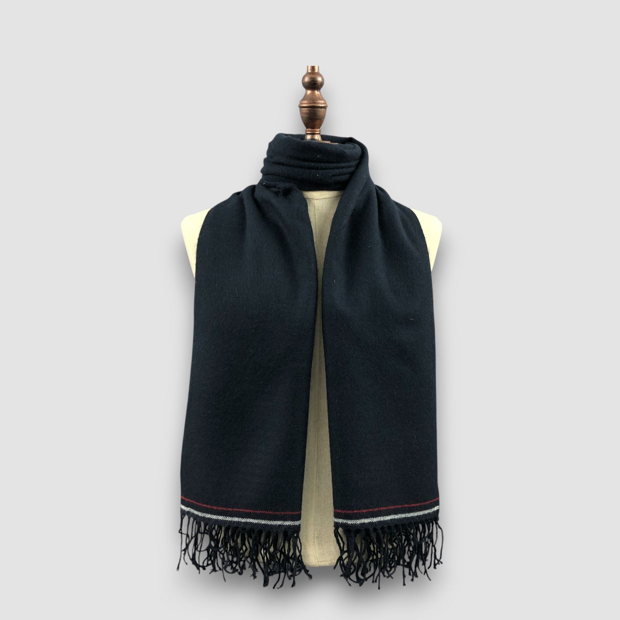Japanese Brand VIntage Uniqlo X Ines La Fressange Scarf Wool Scarves. Size ONE SIZE - 1 Thumbnail