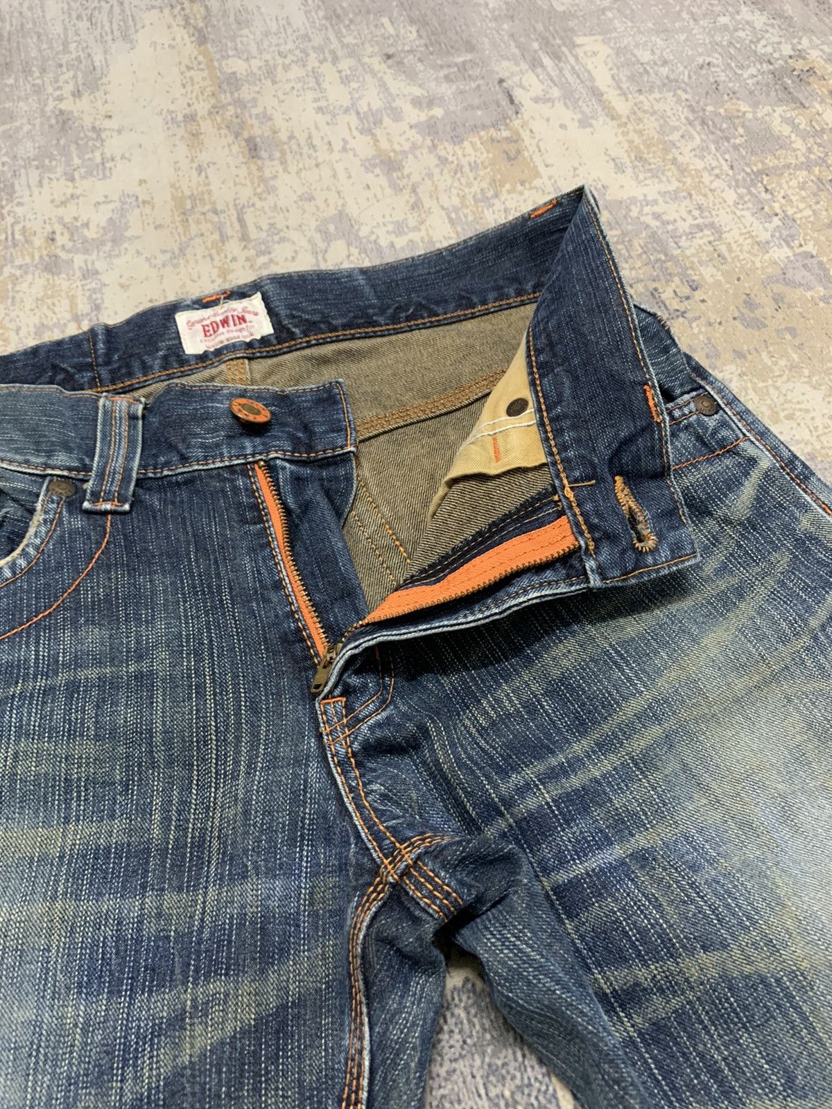 Japanese Brand Edwin 403 XVS Jeans Ifsixwasnine Denim Style jeans Size US 32 / EU 48 - 6 Thumbnail