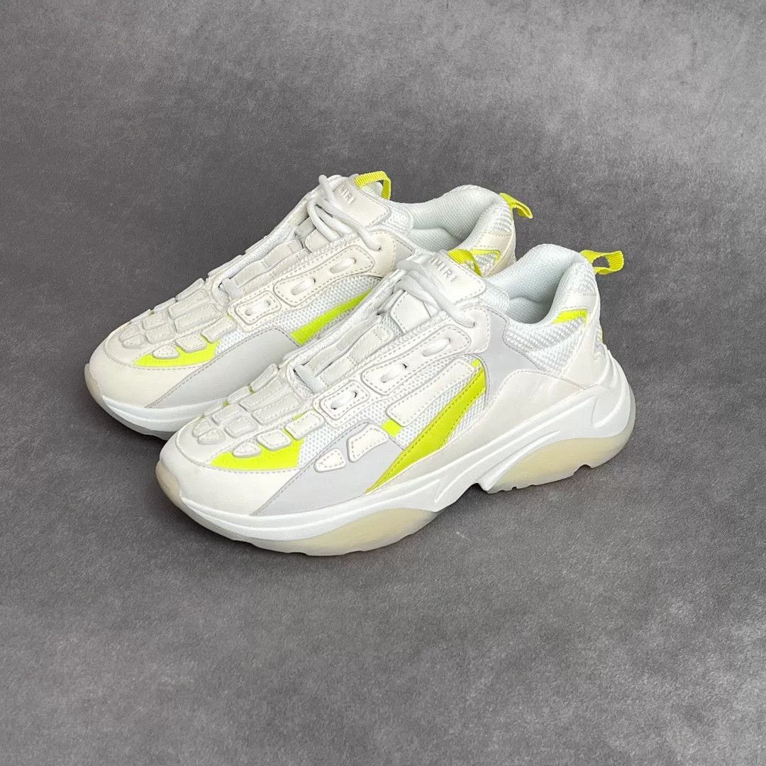 Amiri Amiri Casual Green Lowtop Sneakers 8 Men Size US 8 / EU 41 - 1 Thumbnail