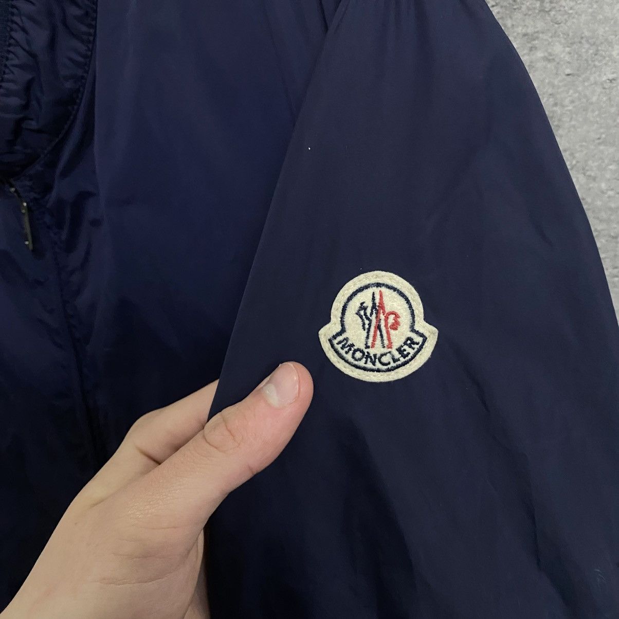 Moncler Vintage Moncler Nylon Jacket Rare Size US L / EU 52-54 / 3 - 5 Thumbnail
