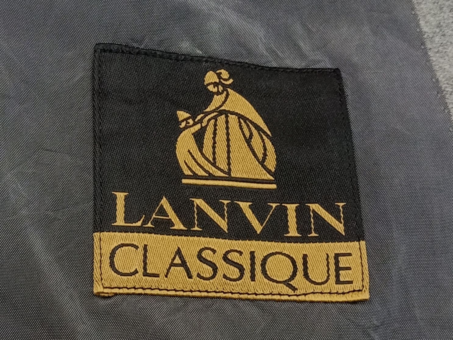 Lanvin × Other LANVIN Classique Paris Wool Gray Color Full Button Blazers Size 46R - 6 Thumbnail