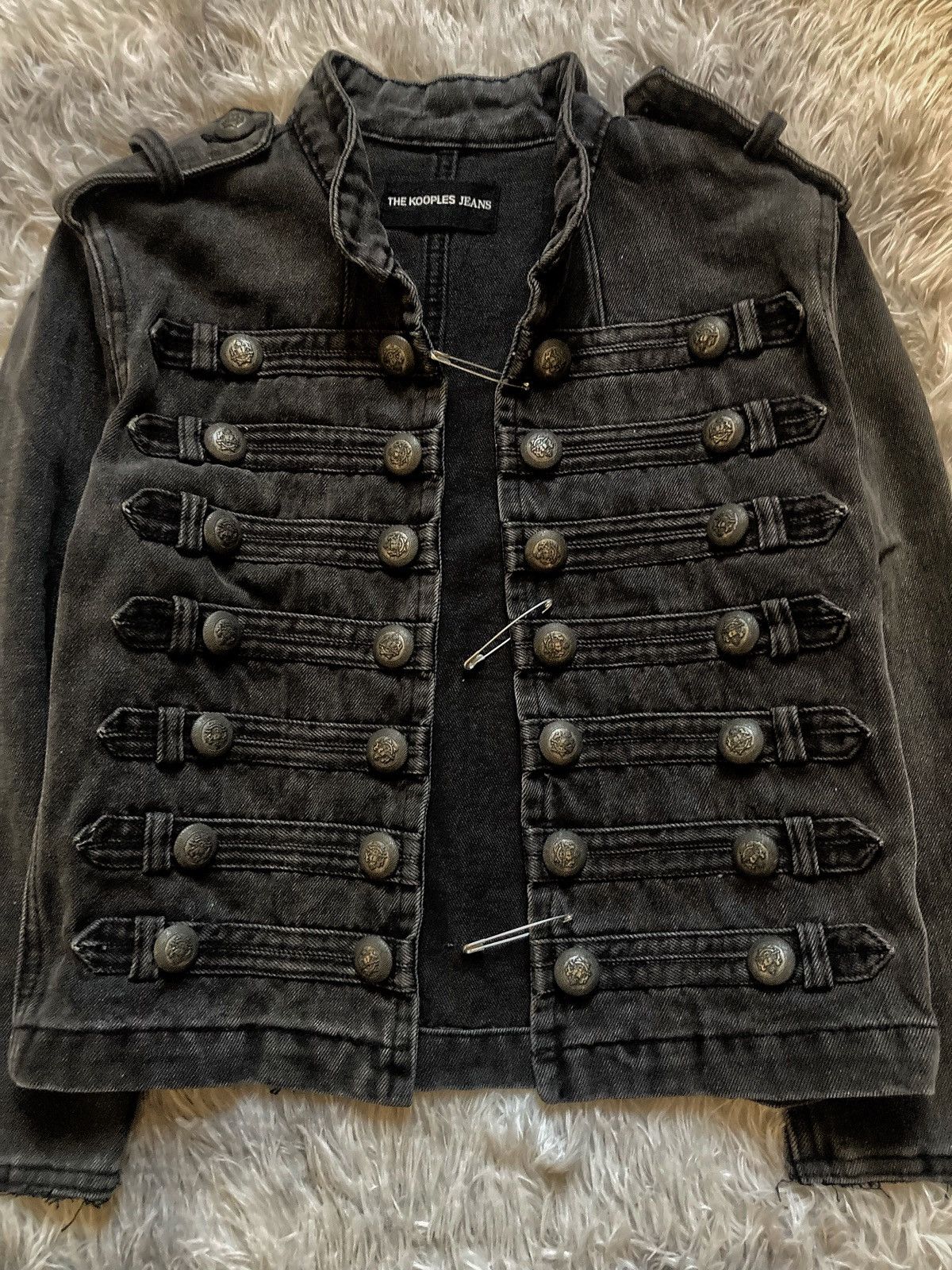 The Kooples The Kooples Jeans Military Hussar Denim Jacket Size US S / EU 44-46 / 1 - 2 Thumbnail