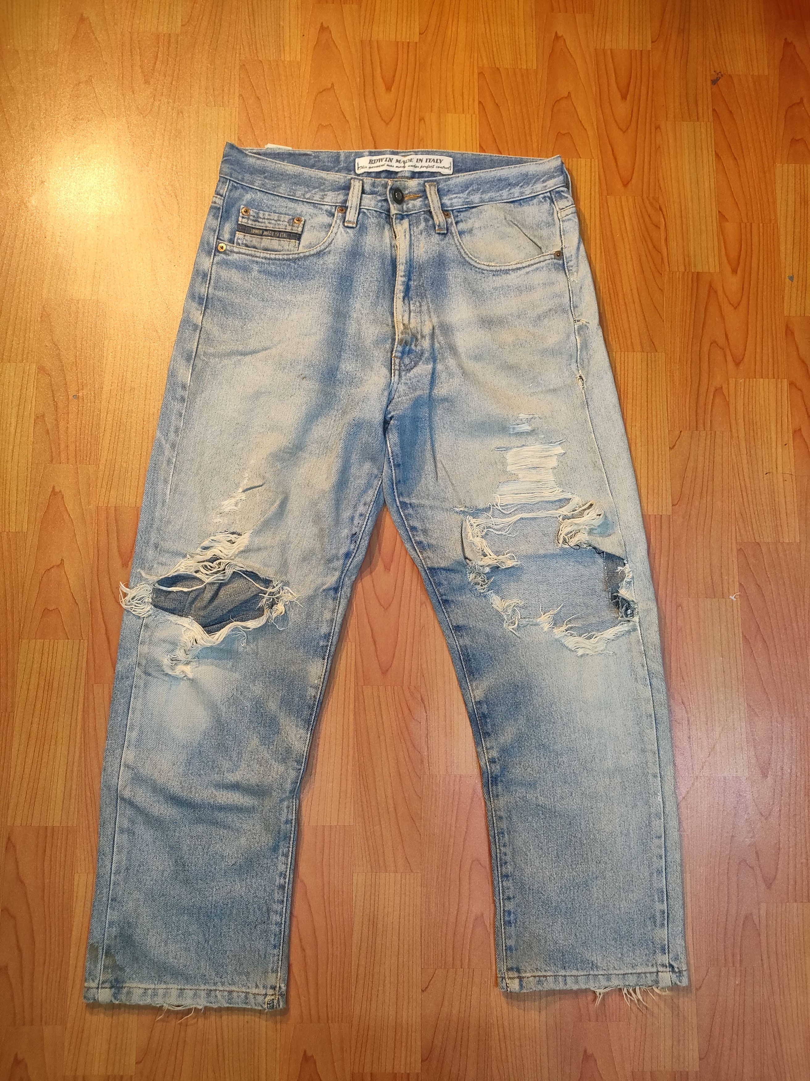 Edwin Distressed Edwin Made In Italy Jeans Size US 32 / EU 48 - 1 Thumbnail