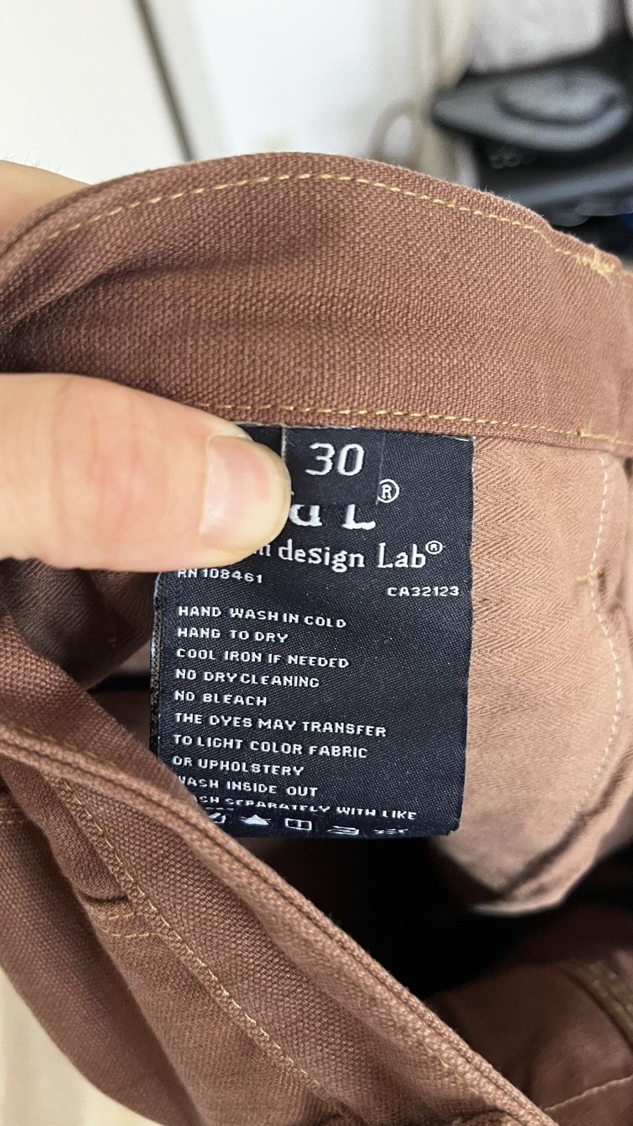 Japanese Brand Design Denim Lab 12 oz Size US 30 / EU 46 - 7 Thumbnail