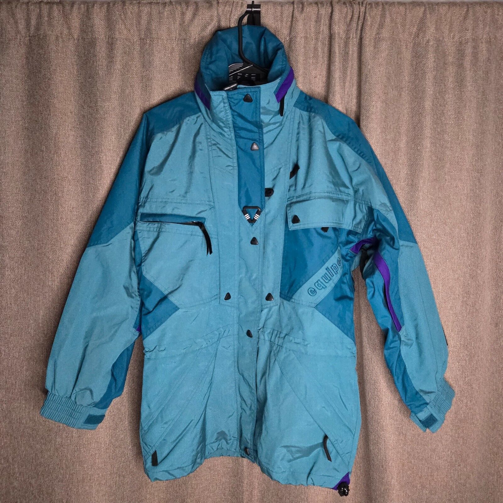Helly Hansen Helly Hansen Ski Jacket Mens XS Teal Purple Helly Tech C21 Size US XS / EU 42 / 0 - 2 Thumbnail
