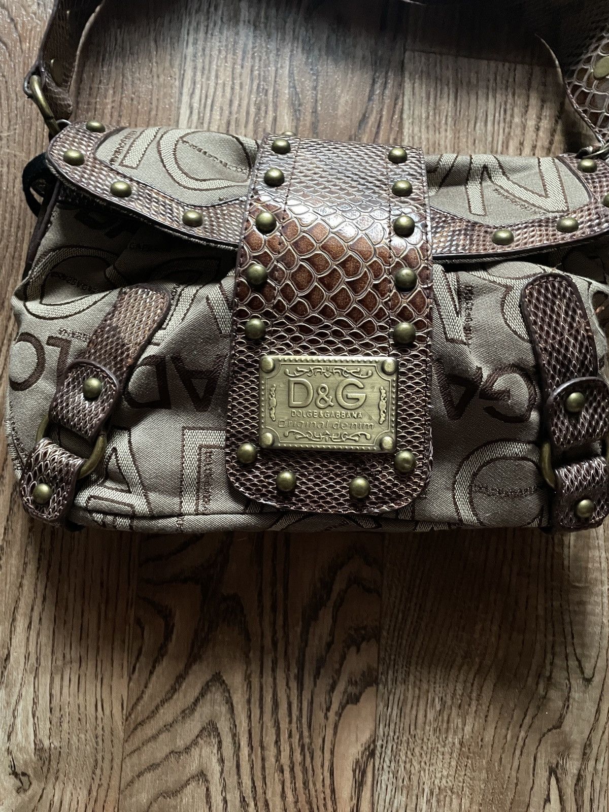 Dolce & Gabbana Dolce & Gabbana Original Denim Vintage Shoulder Bag Size ONE SIZE - 2 Thumbnail