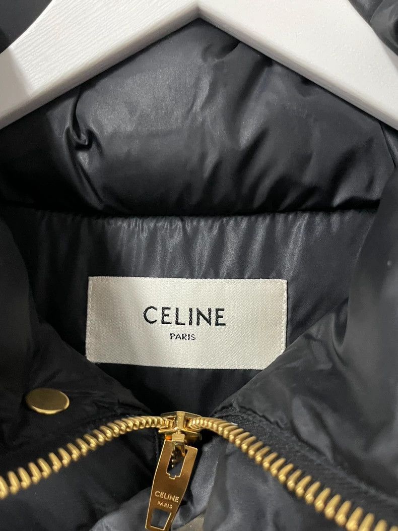 Celine Celine Embroidered Logo Puffer Jacket Size S / US 4 / IT 40 - 7 Thumbnail