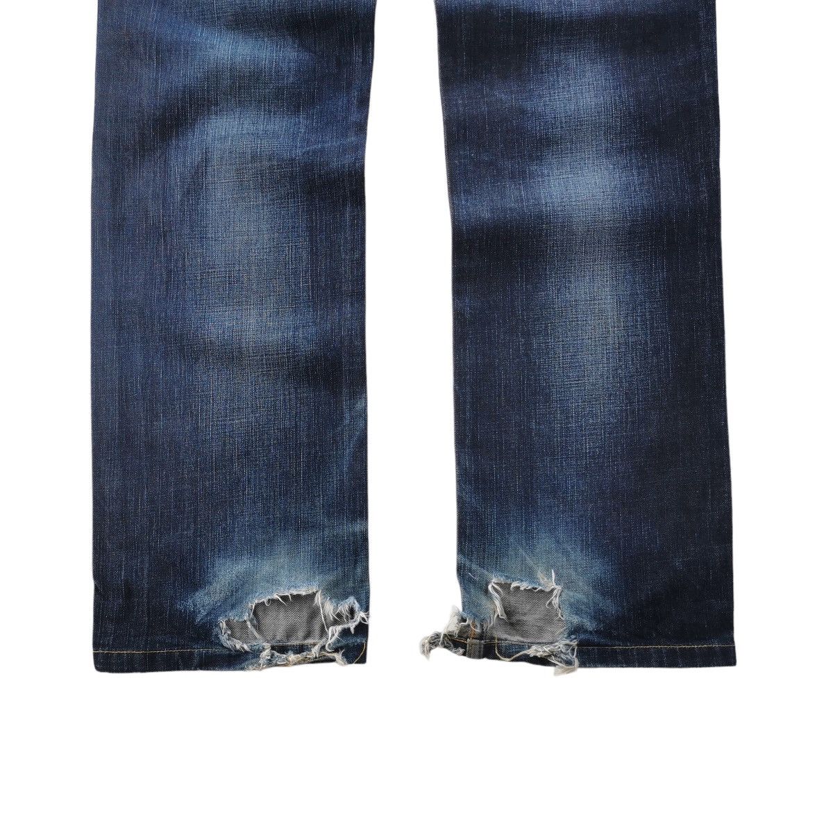 Levi's Jeans Levis 504 Straight distressed fuck jeans Size US 29 - 6 Thumbnail