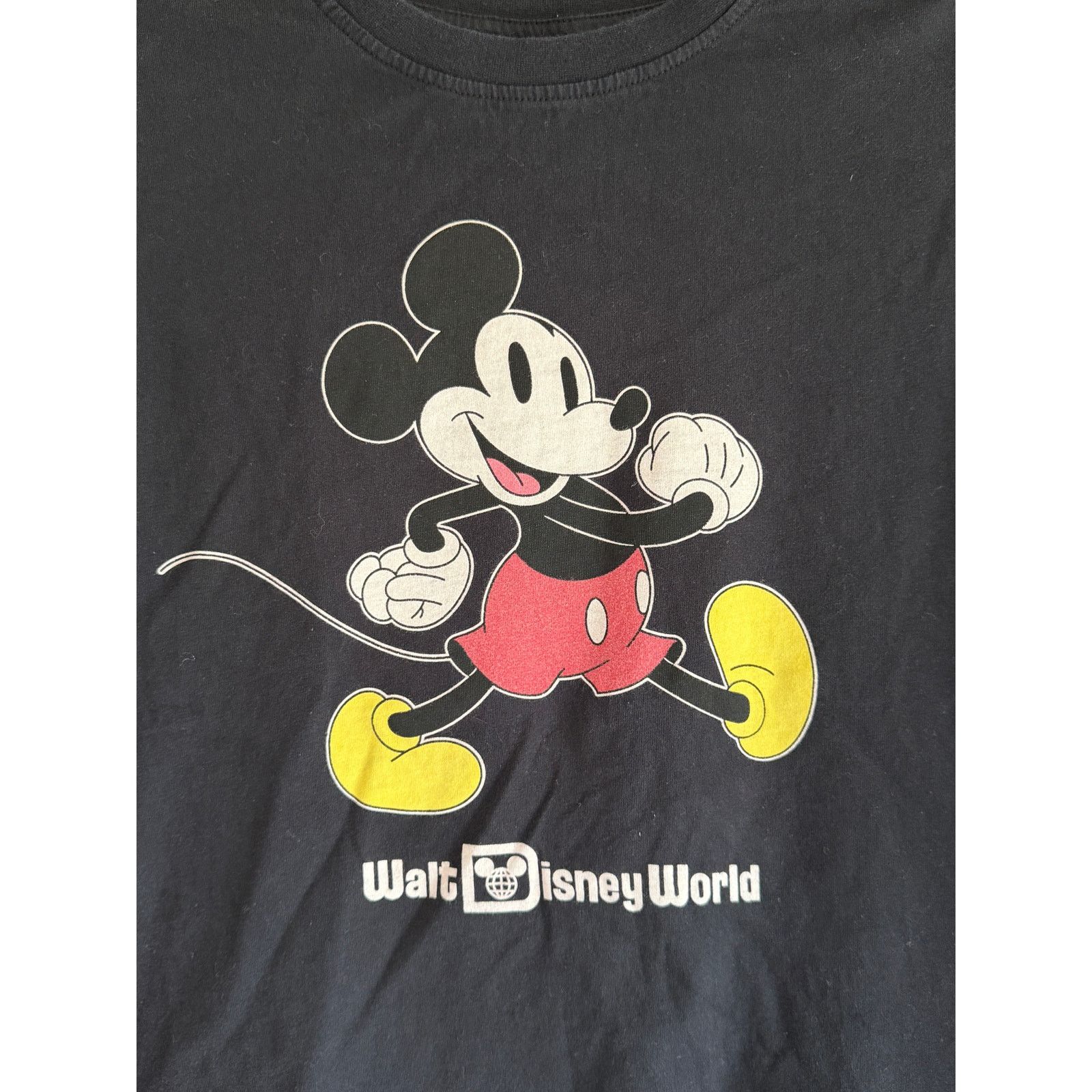 Disney Disney Mickey Mouse Graphic Tee Black Small XS Size S / US 4 / IT 40 - 2 Thumbnail