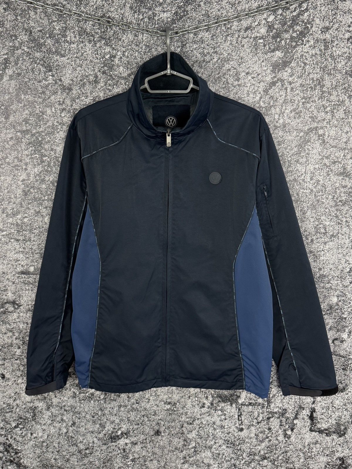 Vintage Volkswagen Full Zip Jacket Windbreaker Racing Vintage Size M Size US M / EU 48-50 / 2 - 1 Thumbnail
