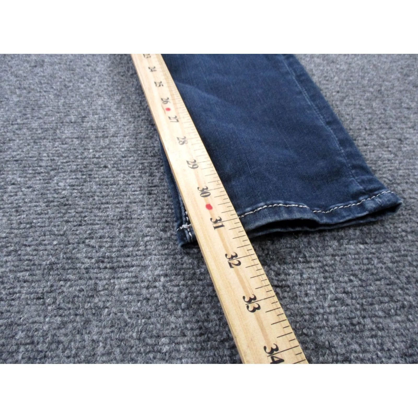 Miss Me Miss Me Jeans Womens 28 Denim Mid Rise Skinny Straight Faded Y2K Casual Stretch Jeans Size 28" / US 6 / IT 42 - 5 Thumbnail