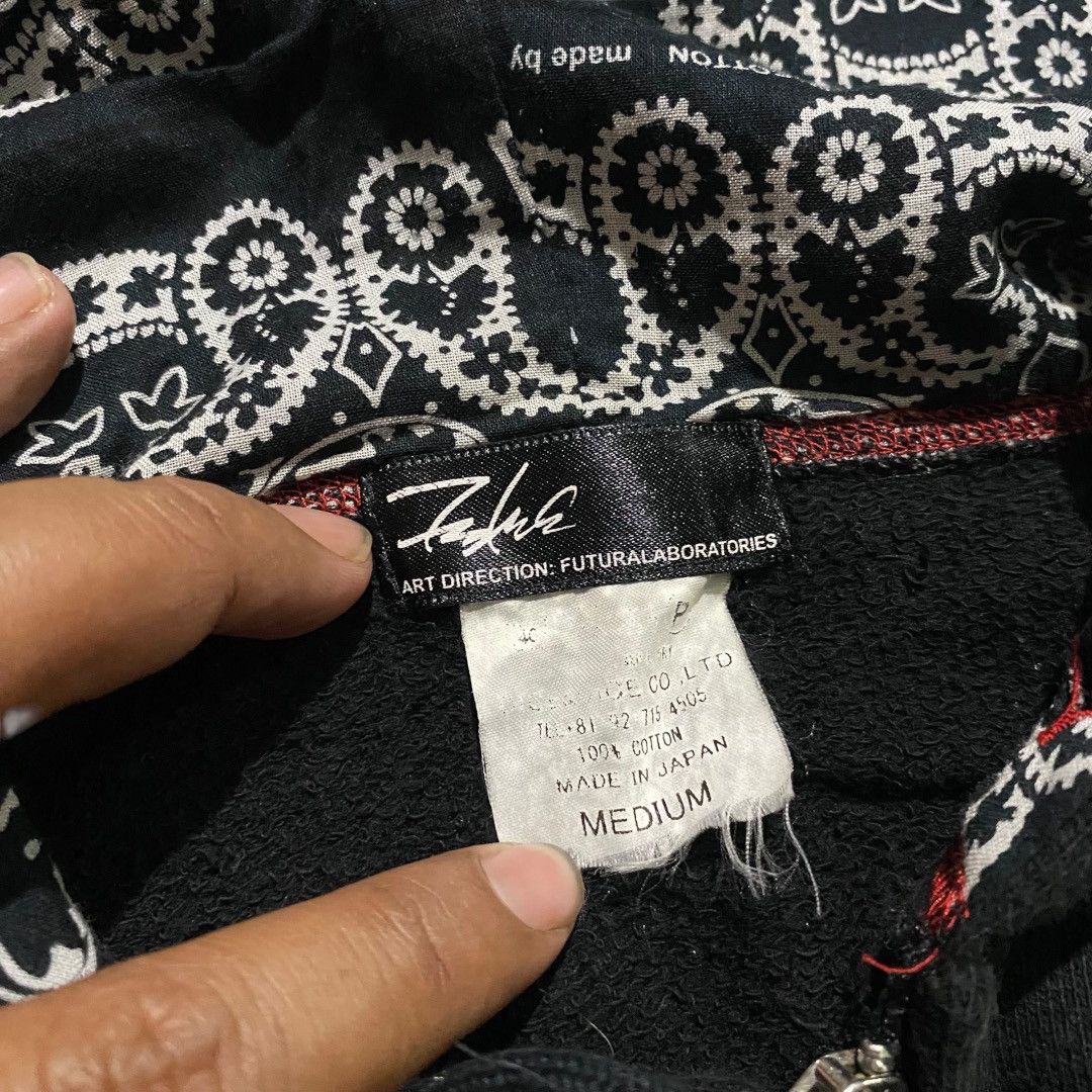 Futura Futura laboratories bandana paisley zip hoodie Size US M / EU 48-50 / 2 - 7 Thumbnail