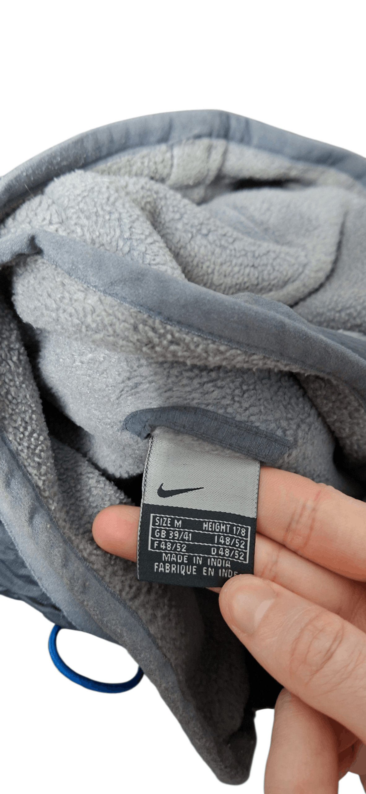 Nike NIKE VINTAGE 2001 NYLON JACKET ON FLEECE Size US M / EU 48-50 / 2 - 6 Thumbnail