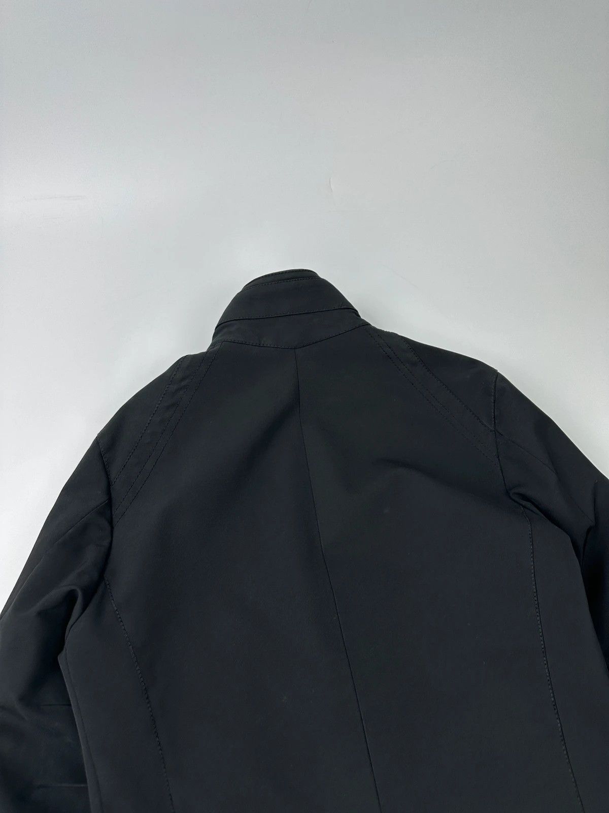 Versace Versace Early 00’s Black 4 Pockets High Collar Bomber Jacket Size US M / EU 48-50 / 2 - 8 Thumbnail