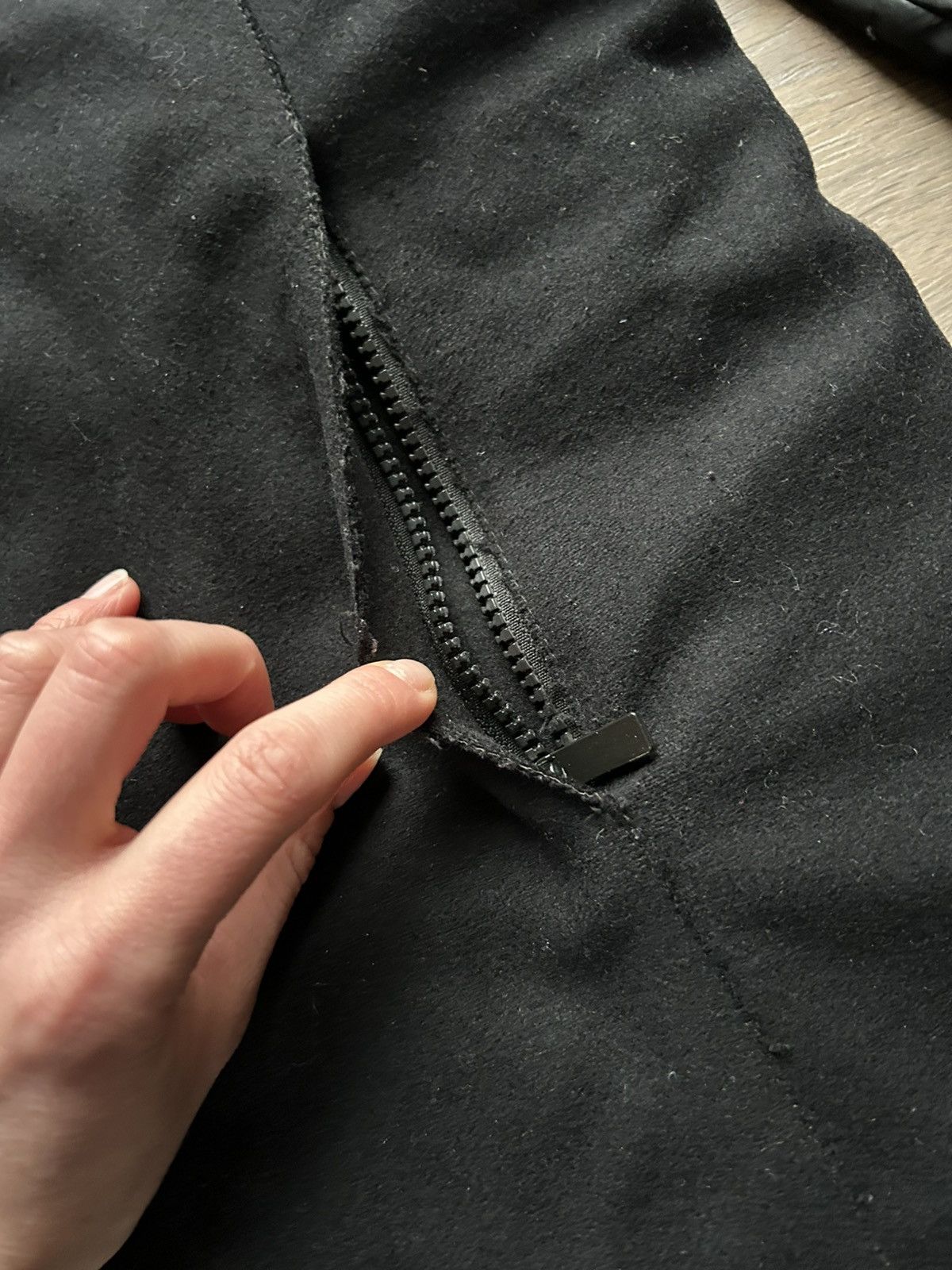 Fusalp Fusalp black wool city coat XL 42 Size XL / US 12-14 / IT 48-50 - 7 Thumbnail