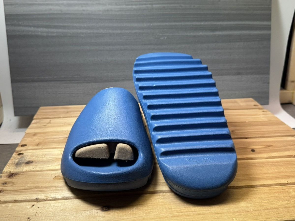 Yeezy Yeezy YZY YS-01 Blue Slides Brand New Sizes 9-13 Size US 10 / EU 43 - 4 Thumbnail