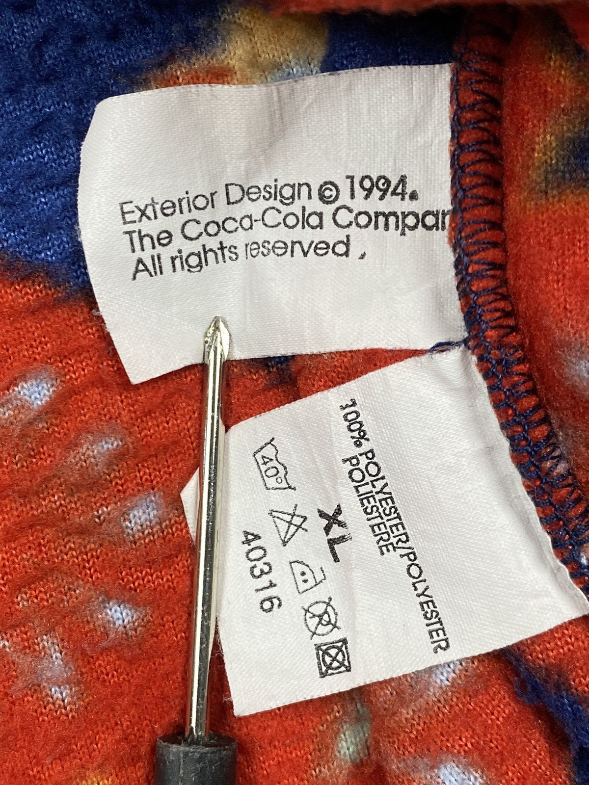 Coca Cola Vintage 1994 Coca Cola Collection Synchilla Fleece Jacket Size US XL / EU 56 / 4 - 9 Thumbnail