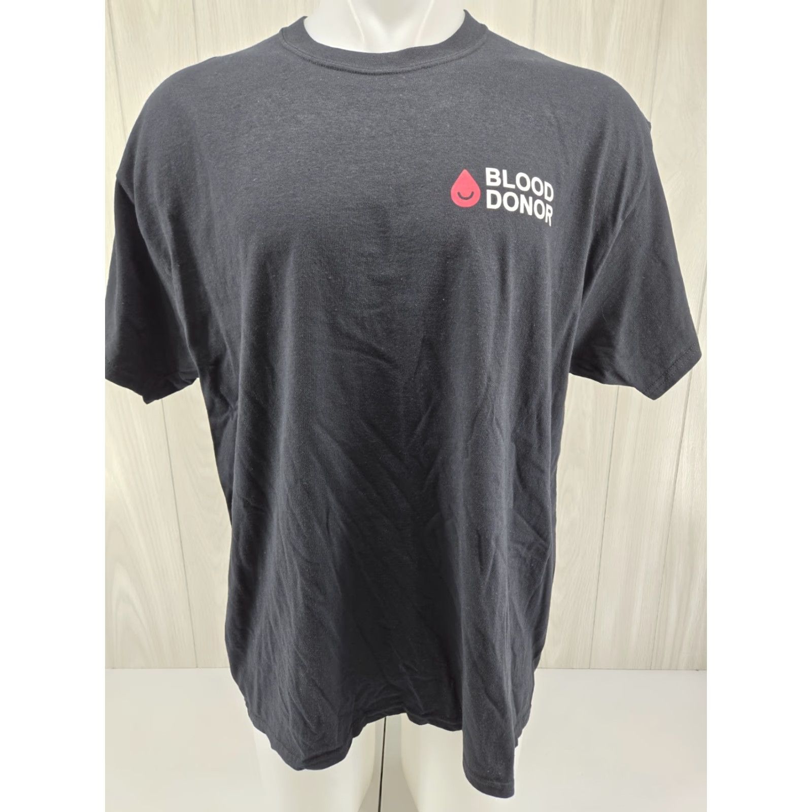 Gildan Lifesouth Blood Donor Alabama Tide #2 T Shirt XL Black Gildan Men Short Sleeve Crew Neck Graphic Tee Vintage No Size US XL / EU 56 / 4 - 2 Thumbnail