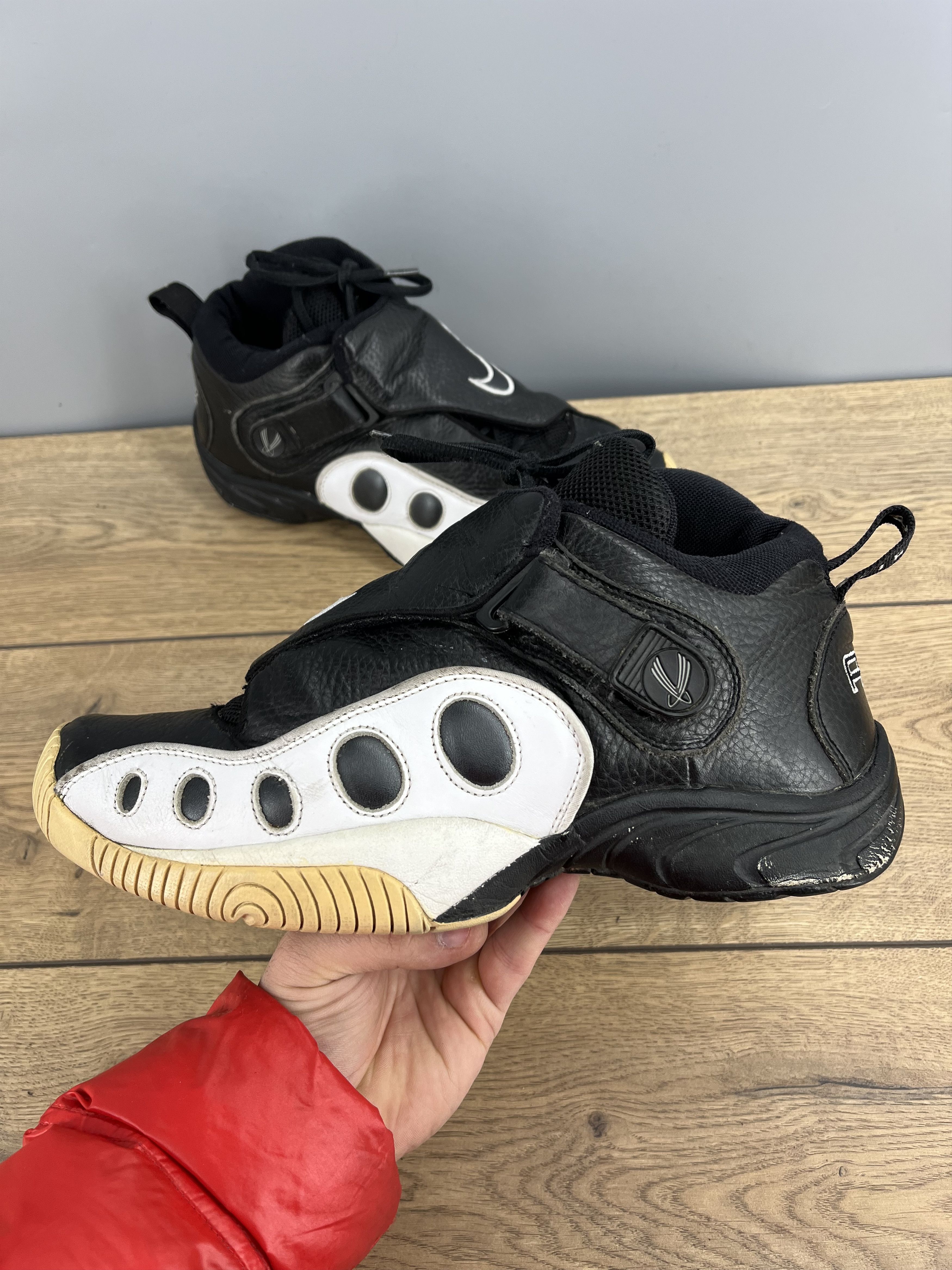 Vintage Nike Air Bill Flicht OG 1999 Black White US 12 EU 46 Size US 12 / EU 45 - 7 Thumbnail