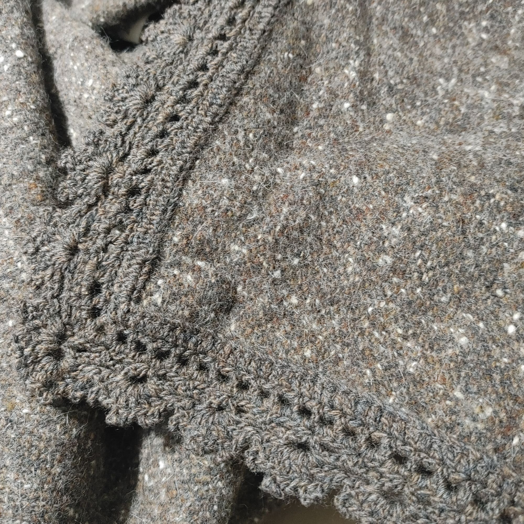 Other Valentino Skirt Suit Set Sz 12 Wool Angora Blend Brown Tweed Size XL / US 12-14 / IT 48-50 - 5 Thumbnail
