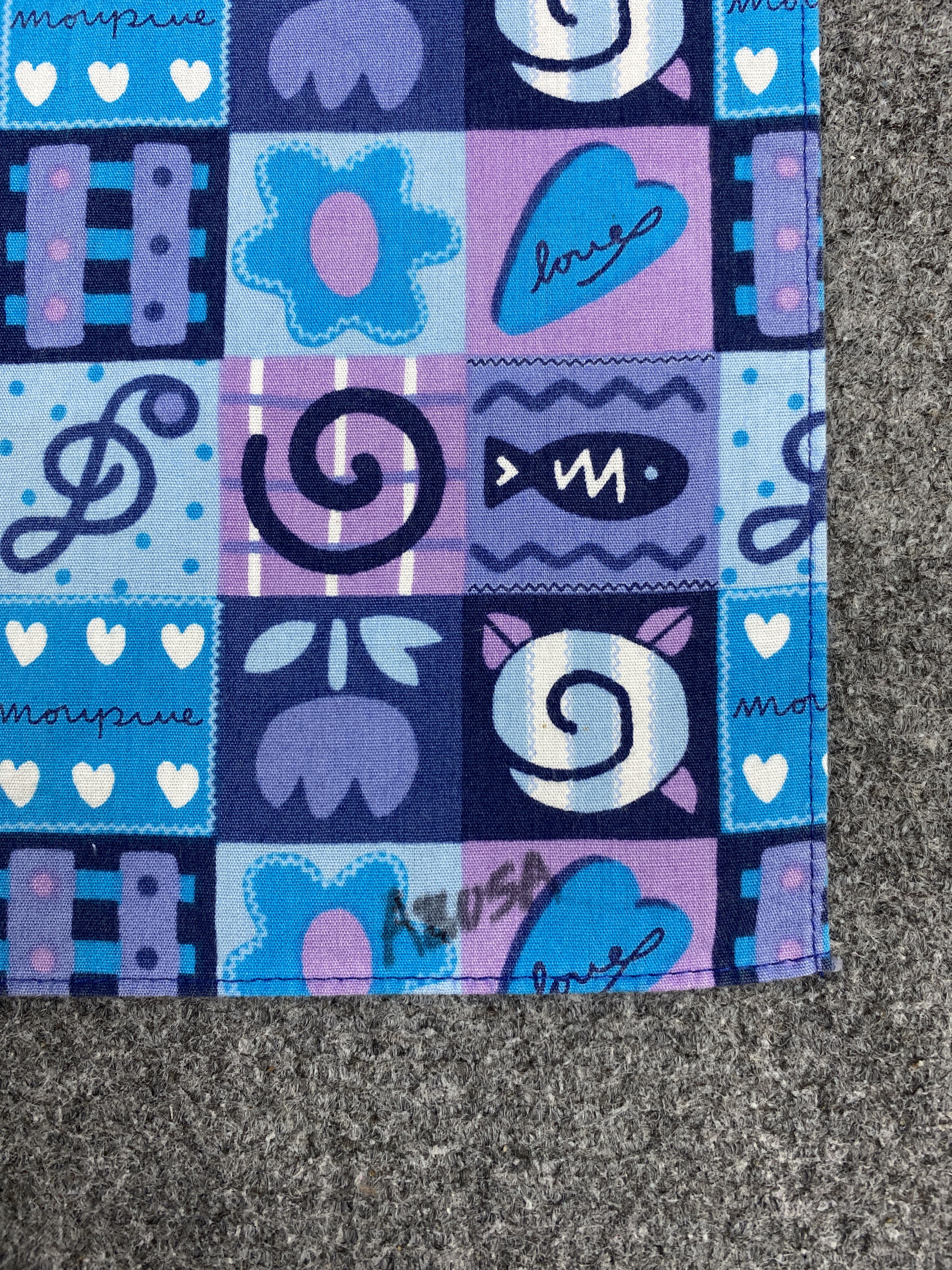 Japanese Brand Unbranded Handkerchief / Bandana / Neckerchief-HKC0420 Size ONE SIZE - 5 Thumbnail