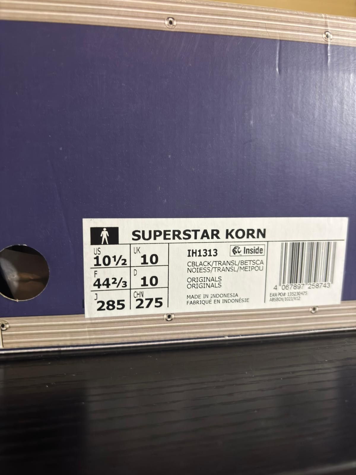Adidas Adidas Superstar Korn 30th Anniversary edition in Core Black Size US 10 / EU 43 - 8 Thumbnail