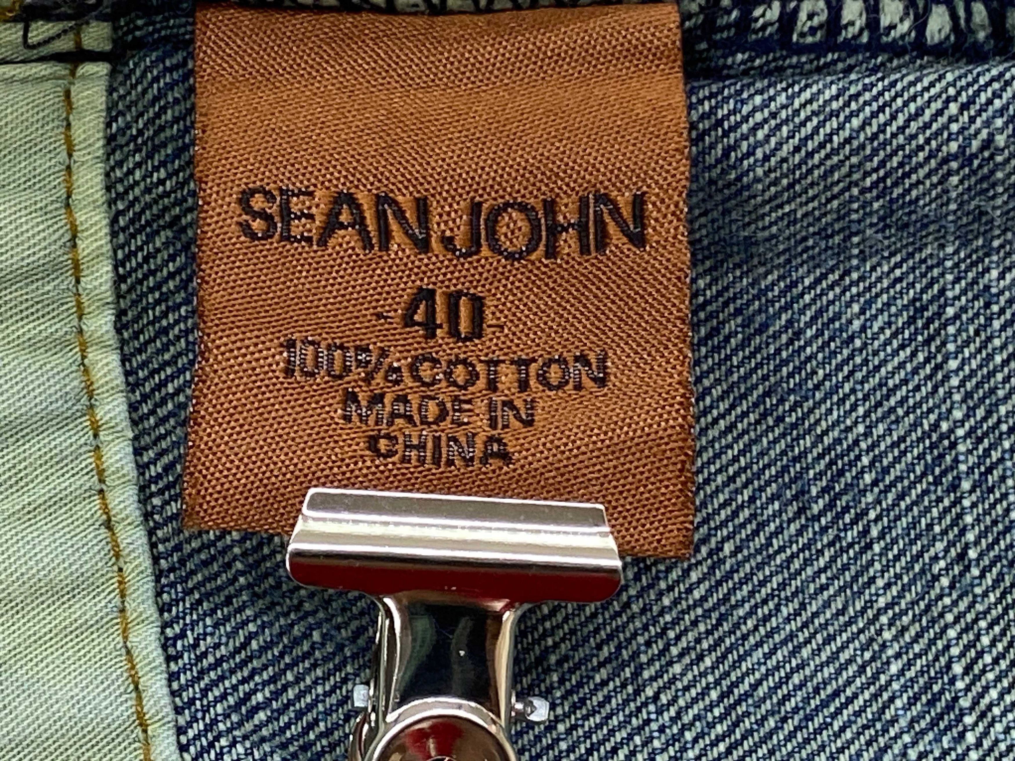 Japanese Brand × Sean John Sean John Jeans Hip Hop Skateboard Pants Baggy Jeans Size US 40 / EU 56 - 12 Thumbnail