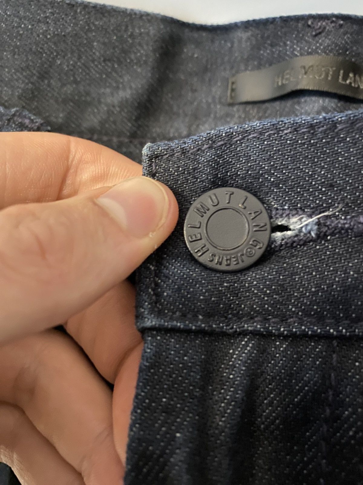 Helmut Lang × Uniqlo Helmut Lang straight denim Size US 29 - 3 Thumbnail