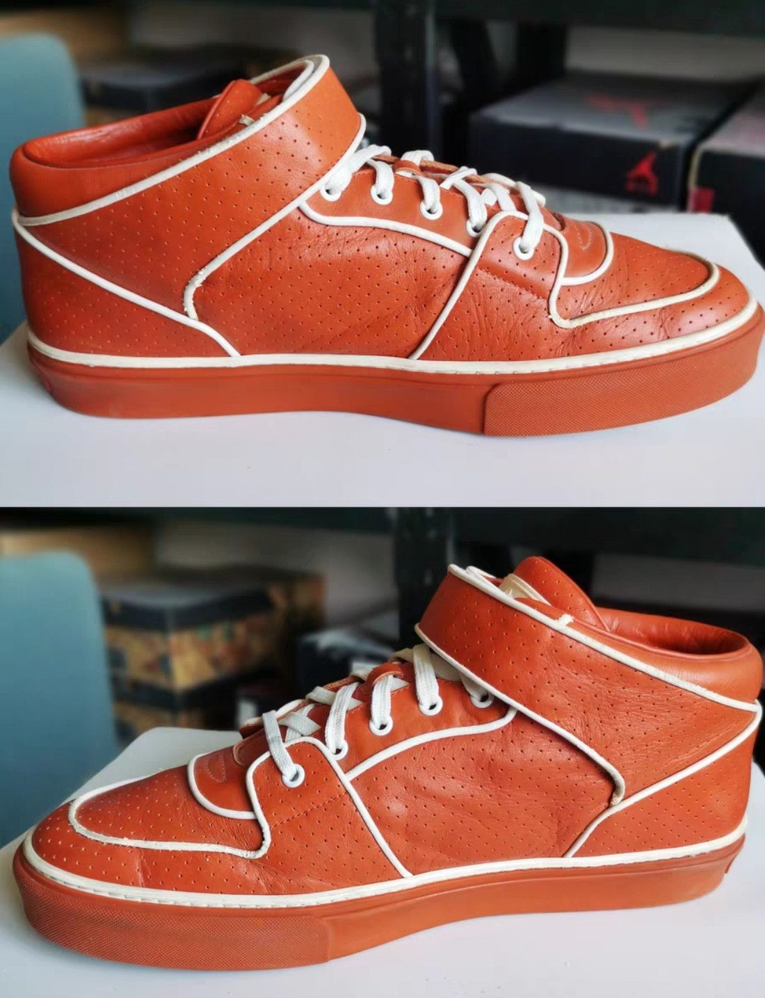 Louis Vuitton Louis Vuitton High Top Velcro Sneakers Size US 9 / EU 42 - 7 Thumbnail
