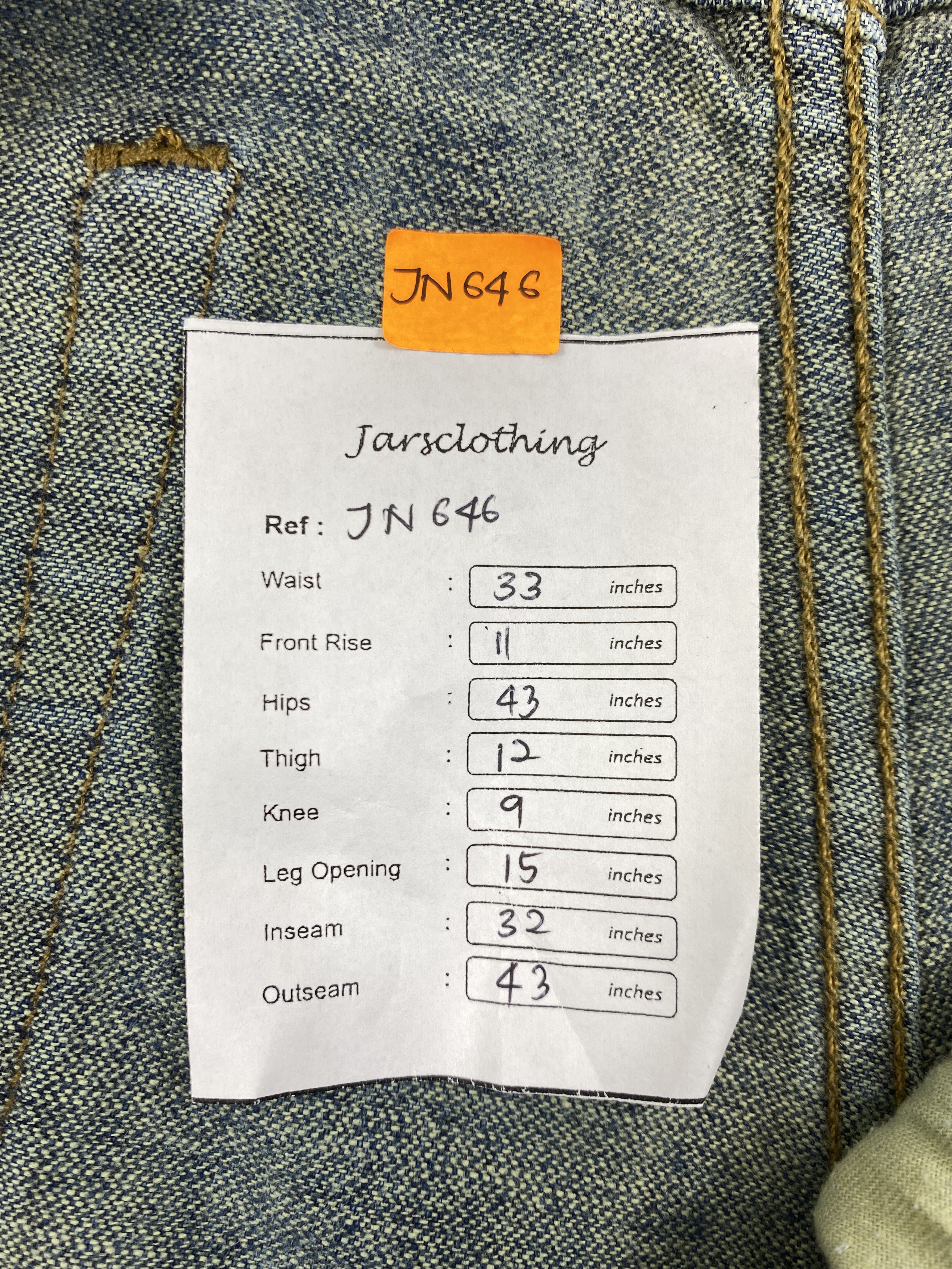 Levi's Vintage Levi's 514 Dark Blue Denim 33 x 32 -JN646 Size US 33 - 8 Thumbnail