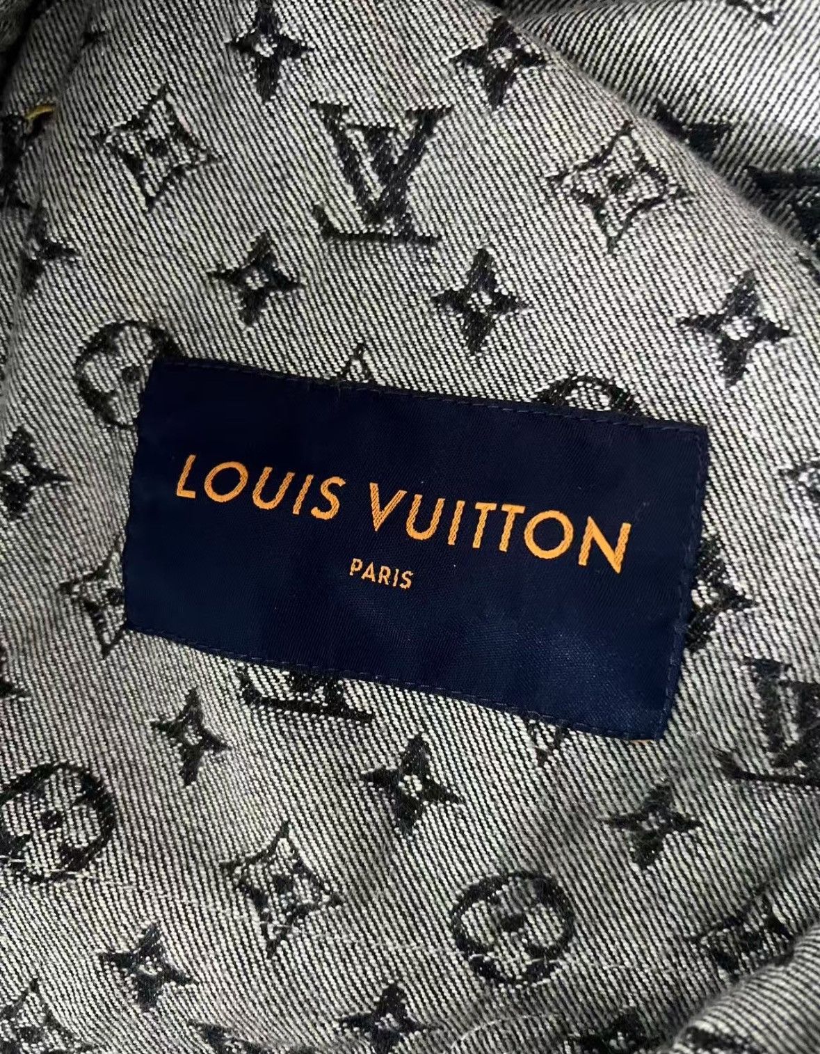 Louis Vuitton louis vuitton Black deconstructed patchwork denim j Size US XXL / EU 58 / 5 - 4 Thumbnail