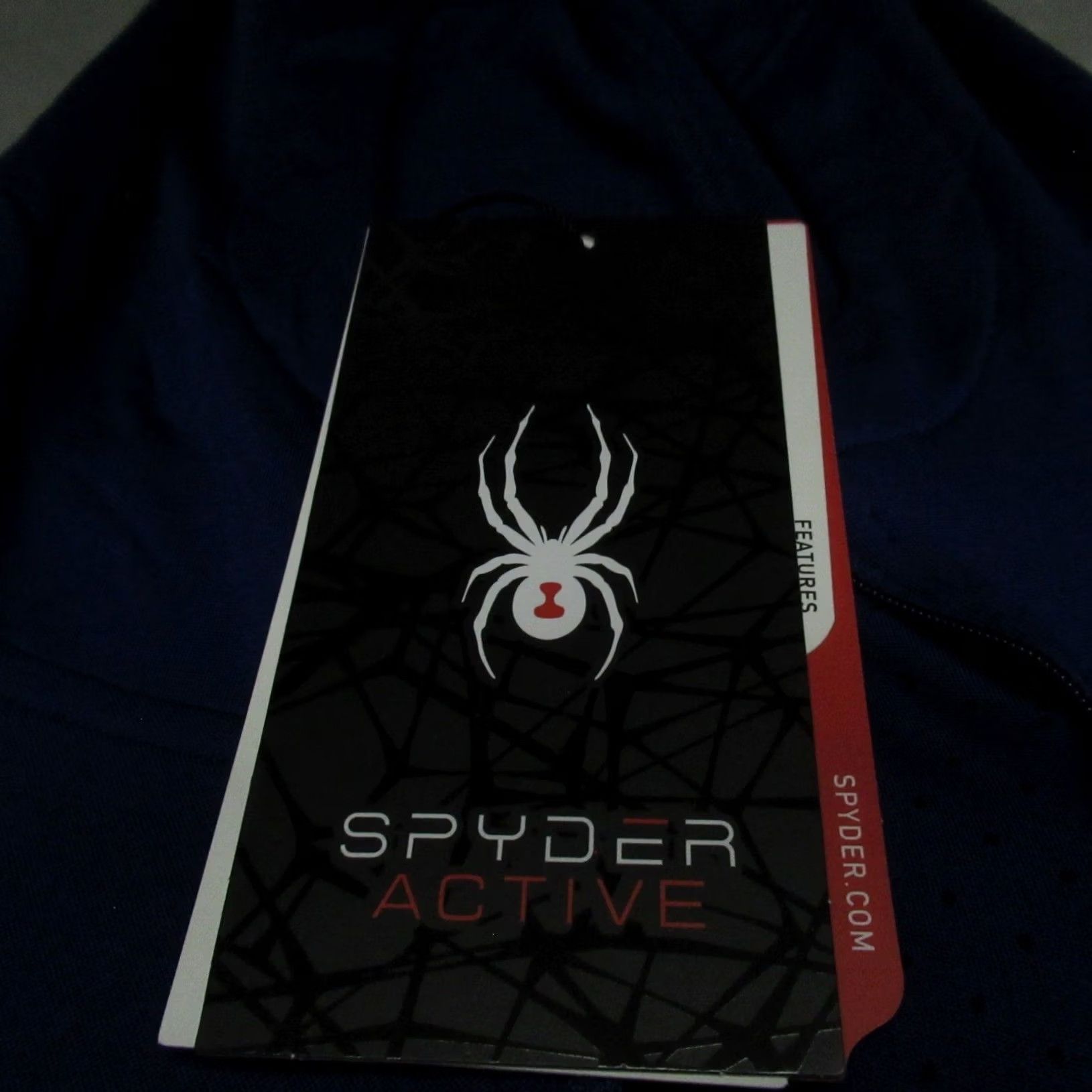 Spyder Spyder Hoodie Women M Blue Active Tech Fleece Pullover Size M / US 6-8 / IT 42-44 - 5 Thumbnail